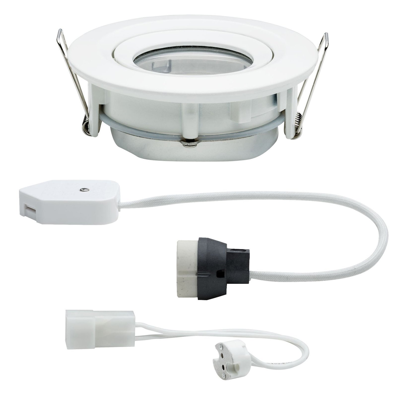 Nova recessed spotlight IP65 round swivelling white - Paulmann