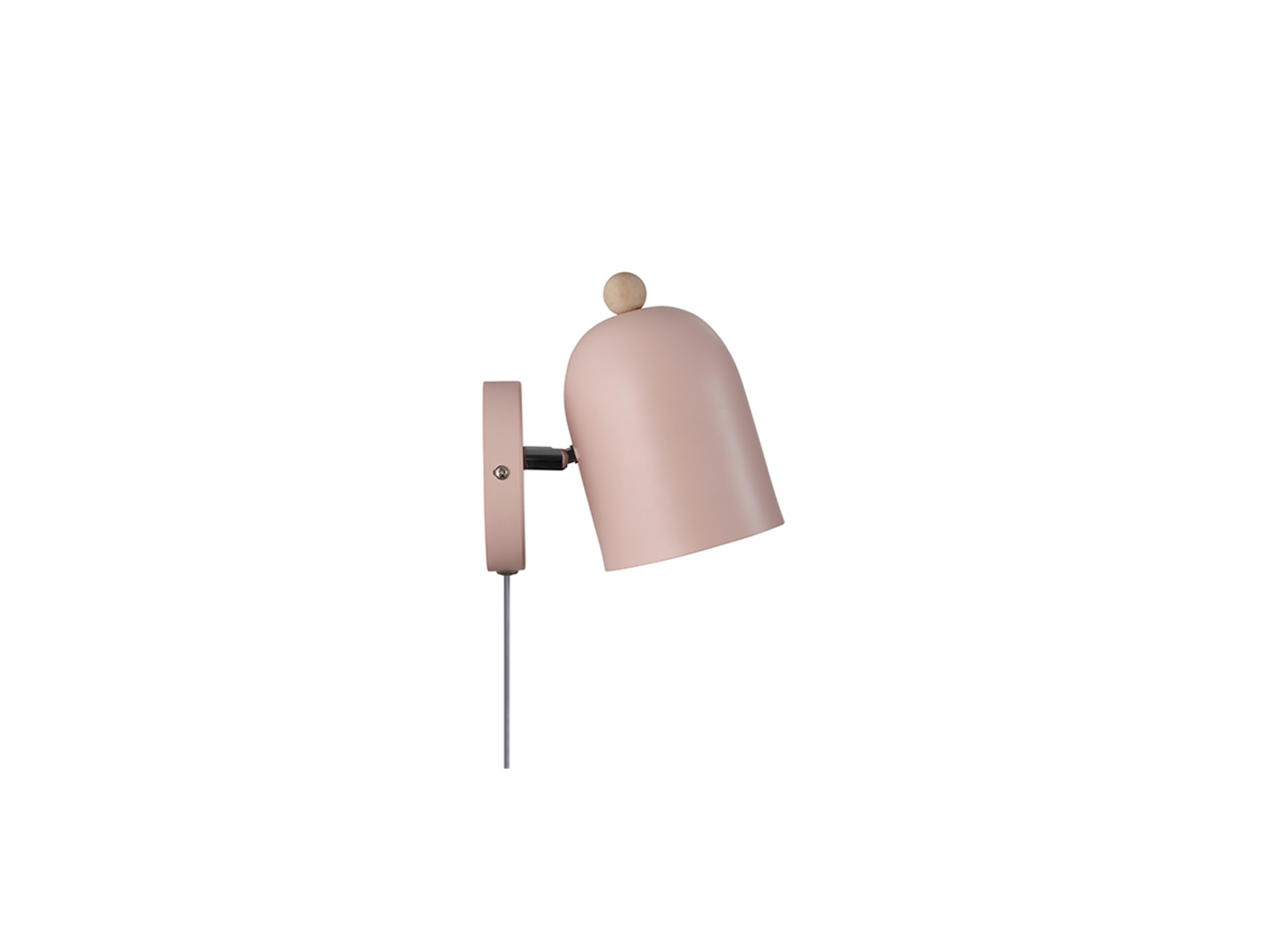Gaston Wall Lamp Dusty Pink - Nordlux