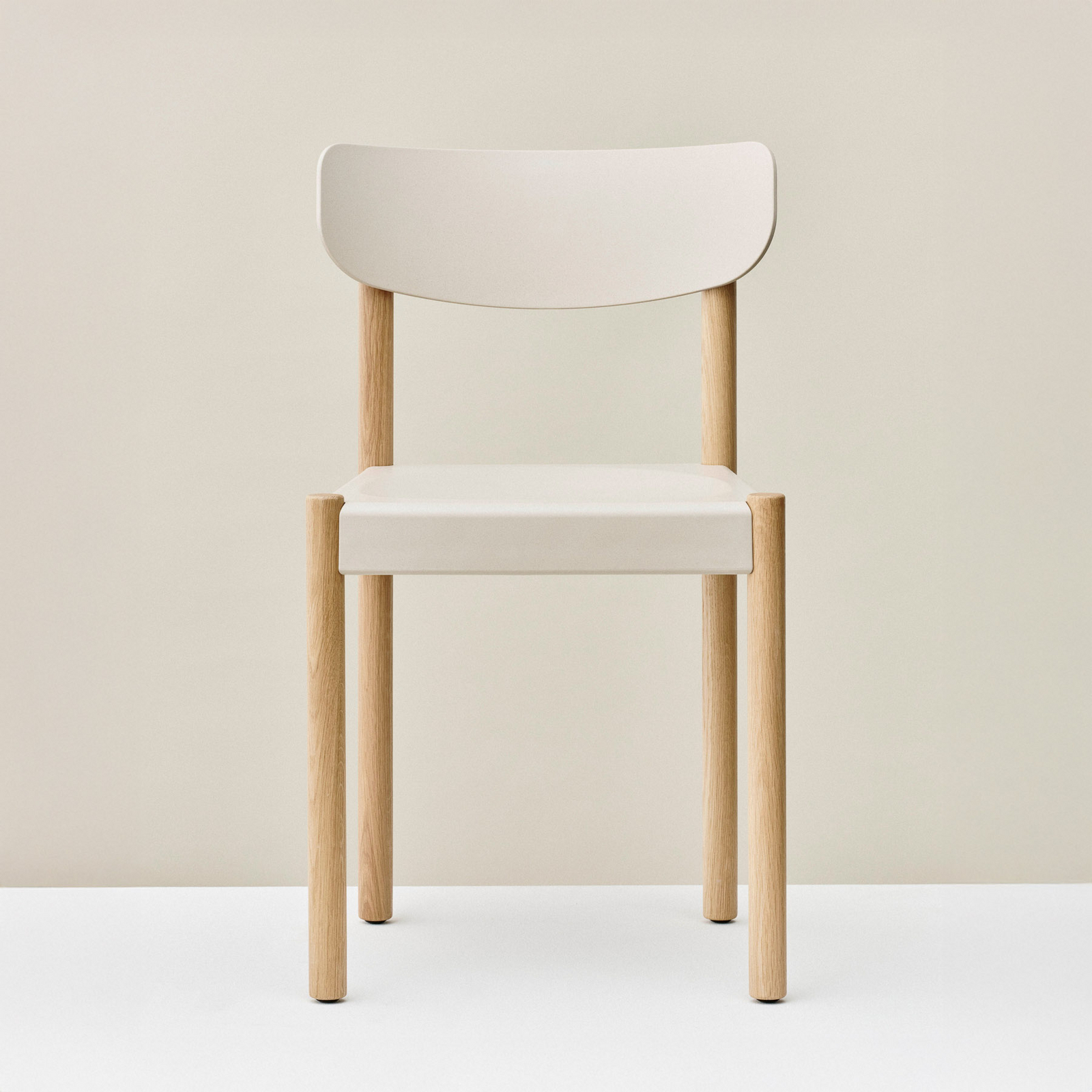 Chaise Pack 10, gris/chêne, hauteur 78 cm, bois - HAY Chaise Pack 10, gris/chêne, hauteur 78 cm, bois - HAY
