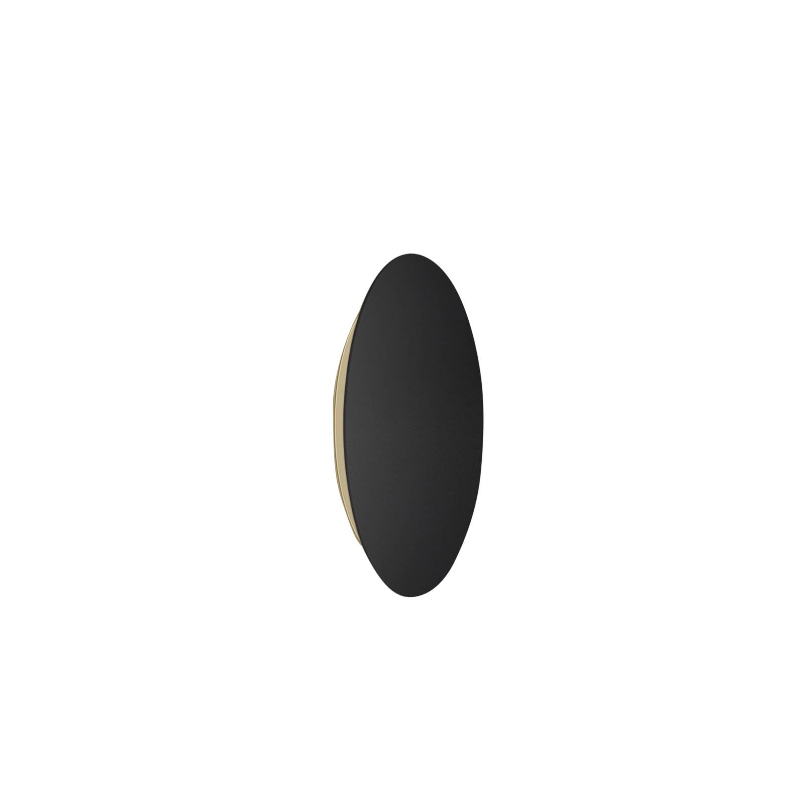 Escale LED Wall Light - Living / Dining Room - dimmable - Modern - Black