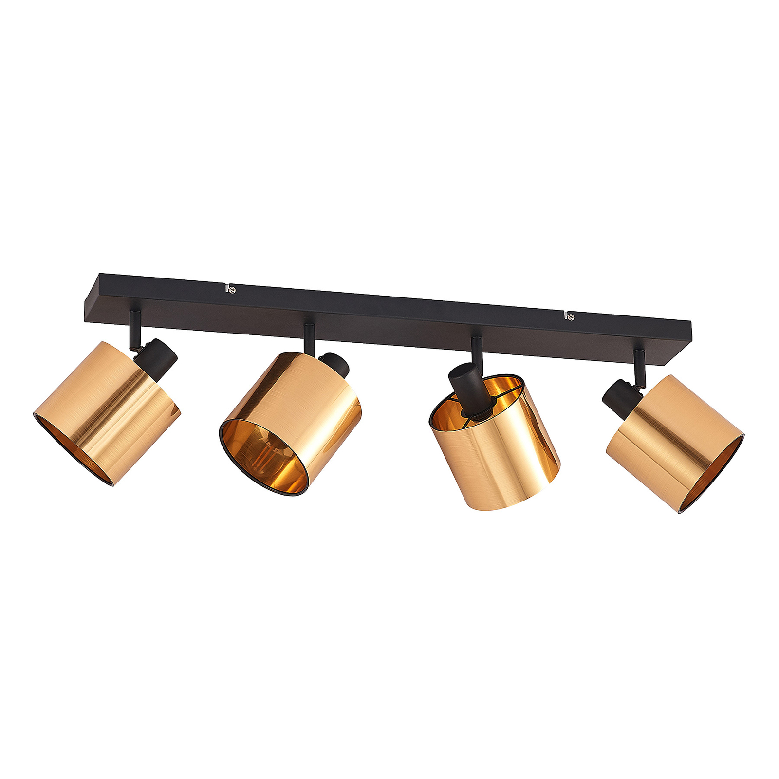 Lindby Joudy ceiling lamp, 4-bulb, light bronze