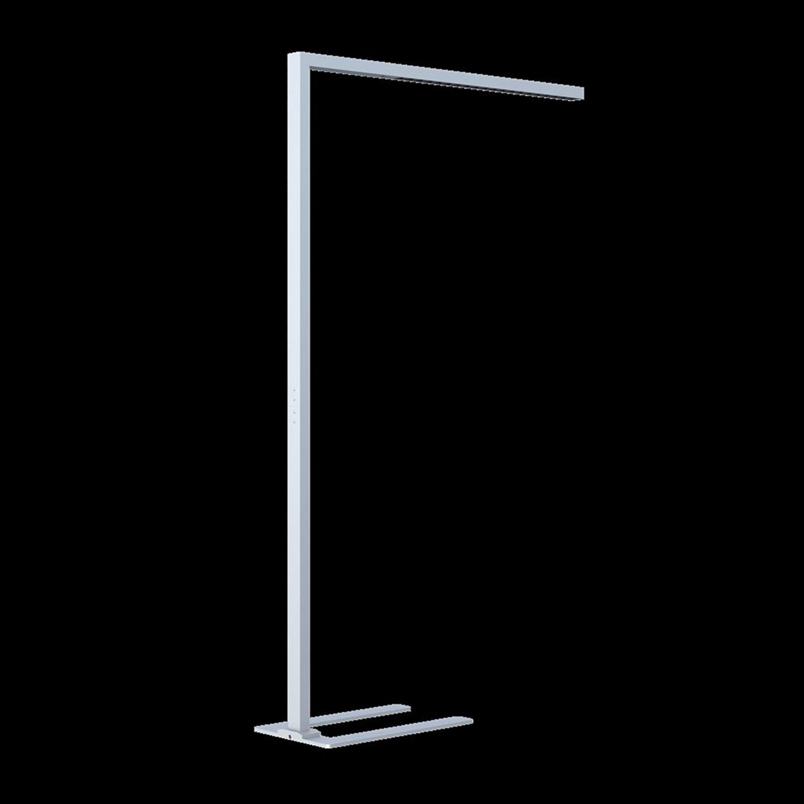 DOTLUX LED sensoriga põrandalamp STYLEbutler, valge 80 W 4000 K