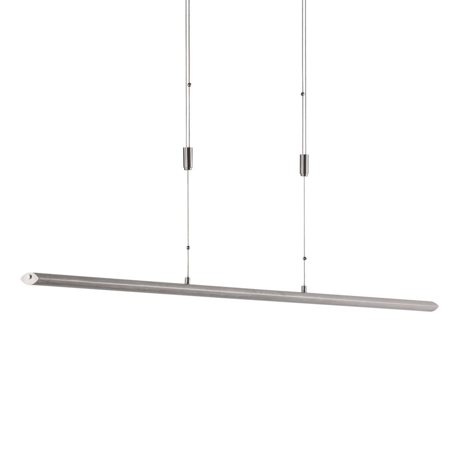 Honsel Leuchten No. 60029-H LED Pendelleuchte Beat nickel matt, aluminiumfarben
