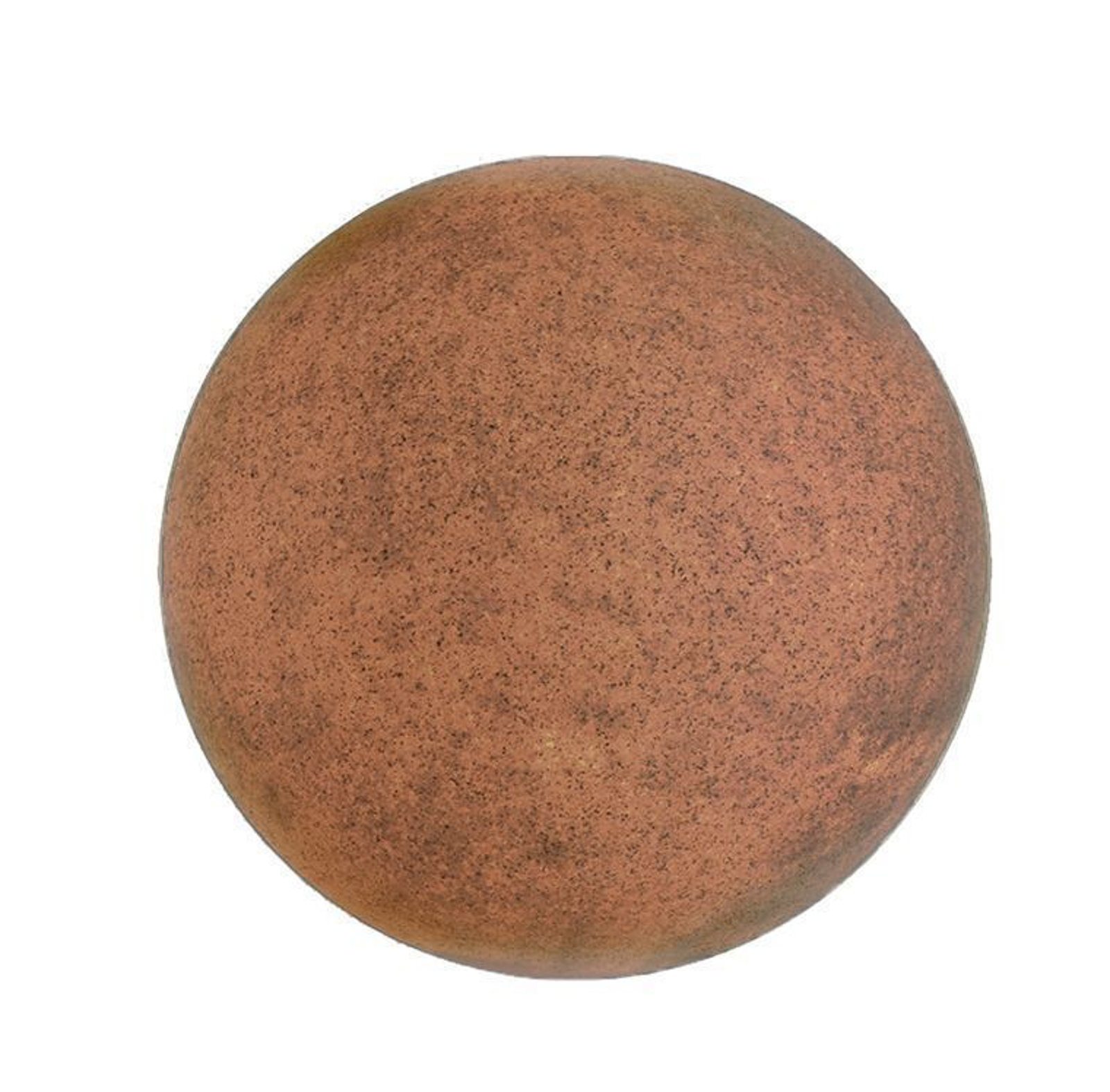 Außen-Kugelleuchte mit Erdspieß, terracotta Ø 25cm