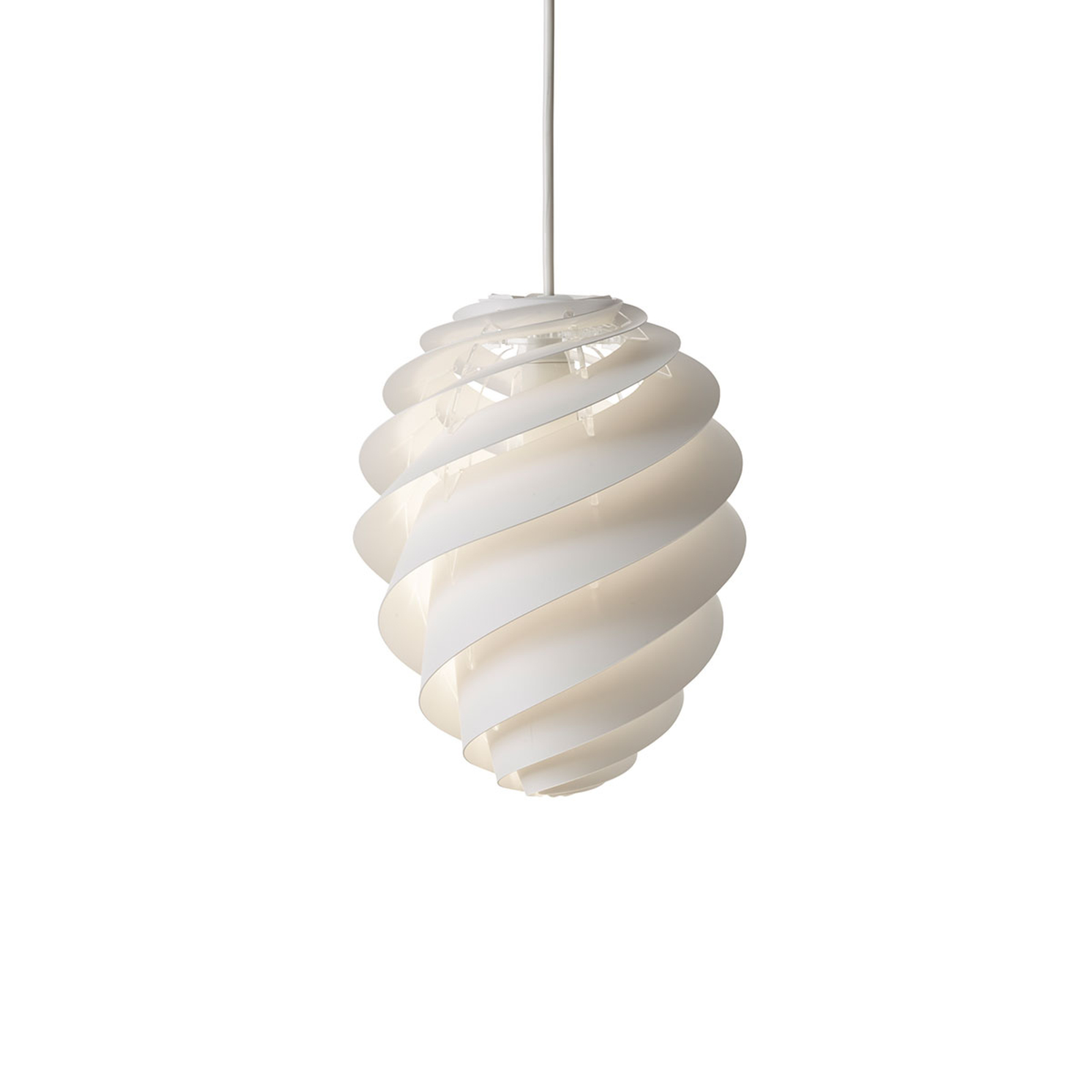 LE KLINT Swirl 2 Small, lámpara colgante blanca