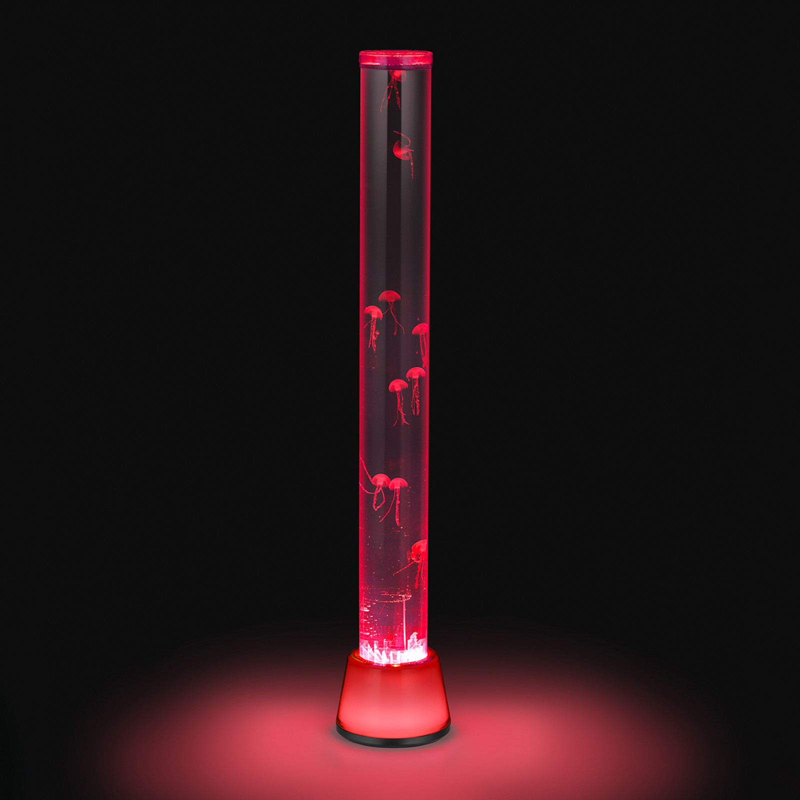 Reality Leuchten LED стояща лампа „Медуза“, пластмаса, RGB, USB/захранващ адаптер