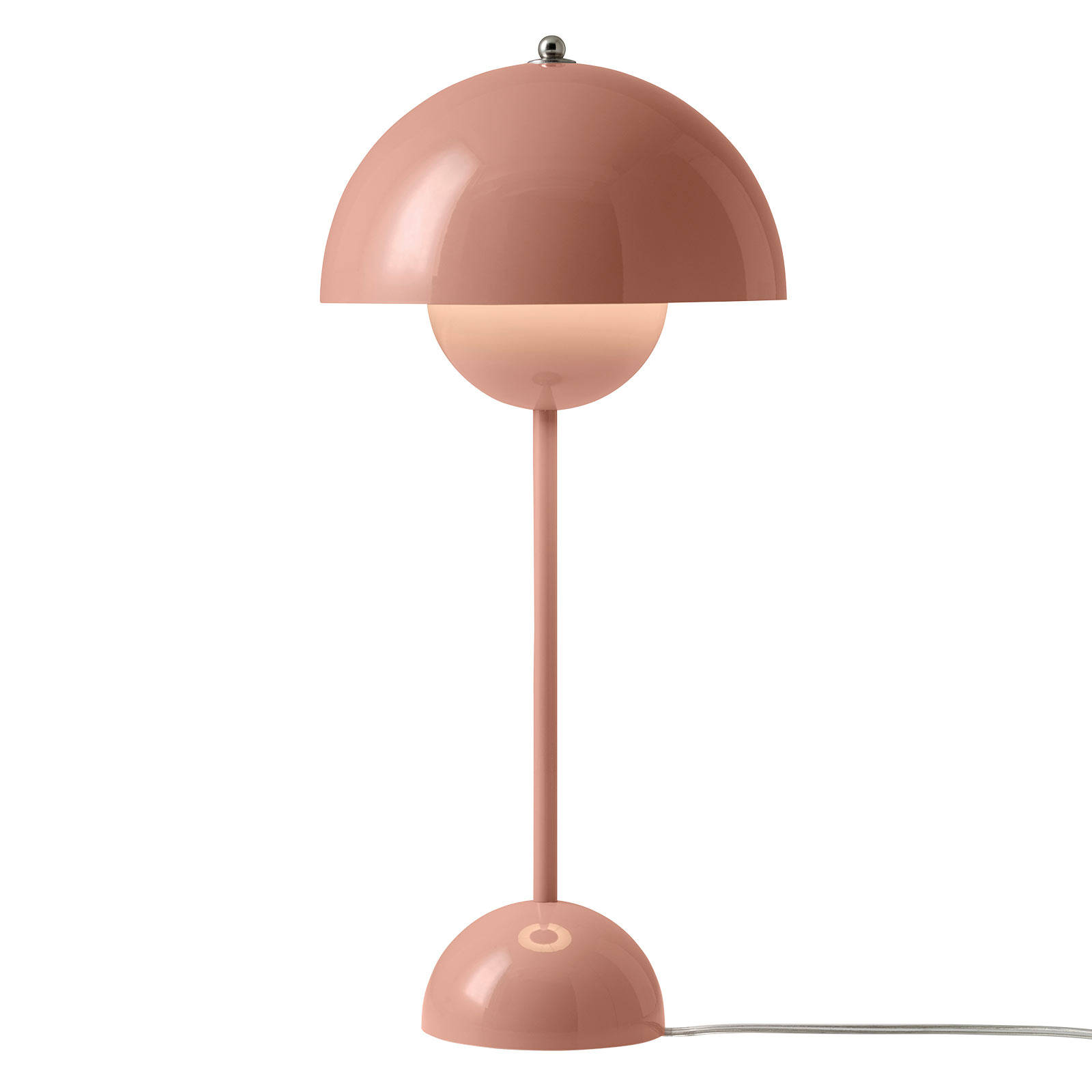 &Tradition Flowerpot VP3 mesa, beige-rojo