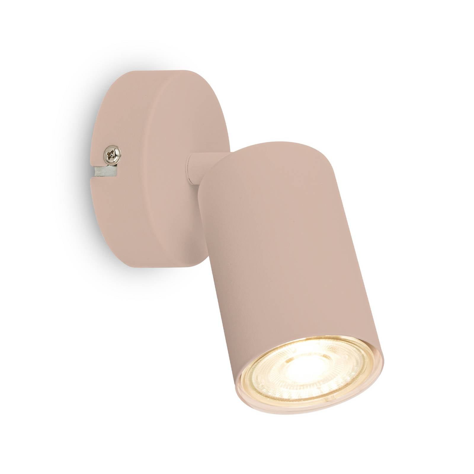 Wandstrahler Tip, beige, 1-flammig, Metall, GU10, beweglich
