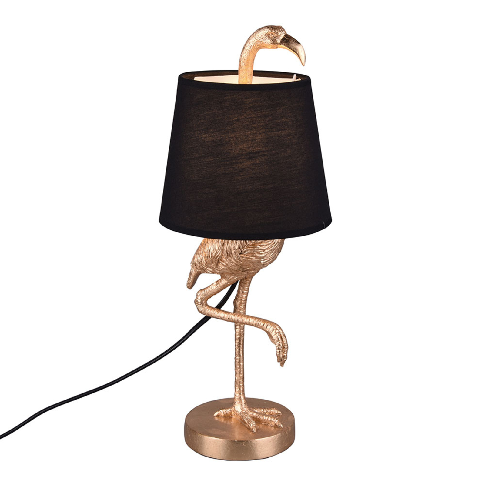 Tischleuchte Lola mit Flamingo-Figur