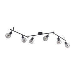Eridia 6 Plafonnier Black - Lindby
