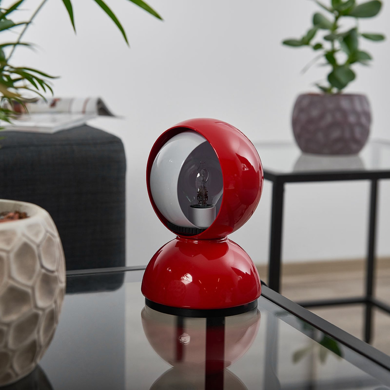 Eclisse Bordslampa Röd - Artemide