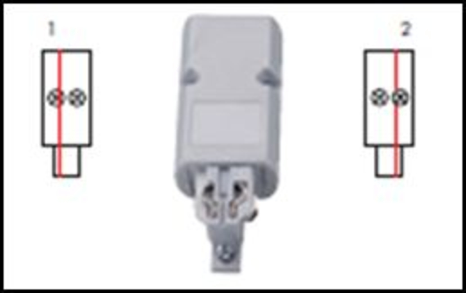 SLV Einspeiser für 1-Phasen-HV-Schiene