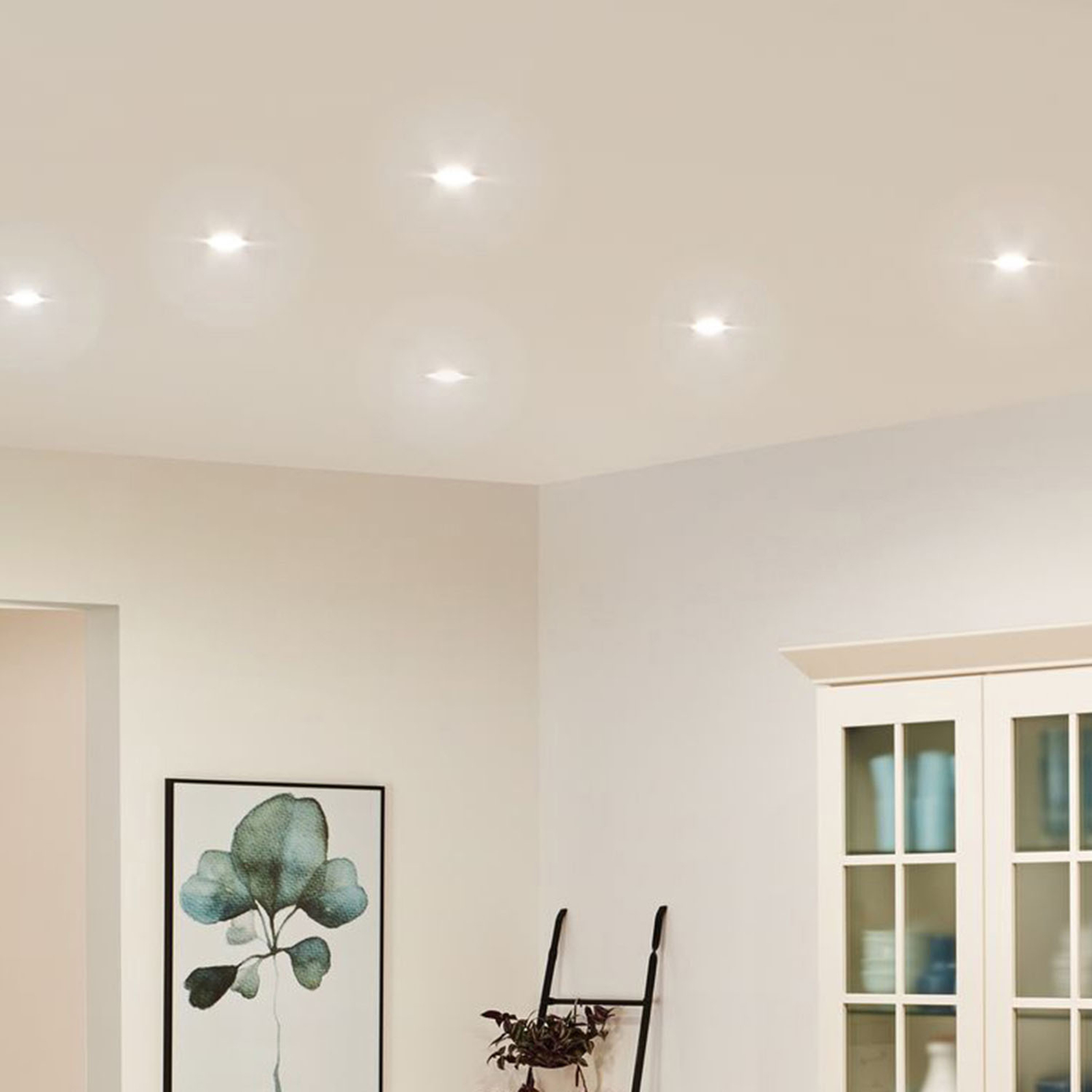 Paulmann Nova LED-Einbauleuchte 3er starr
