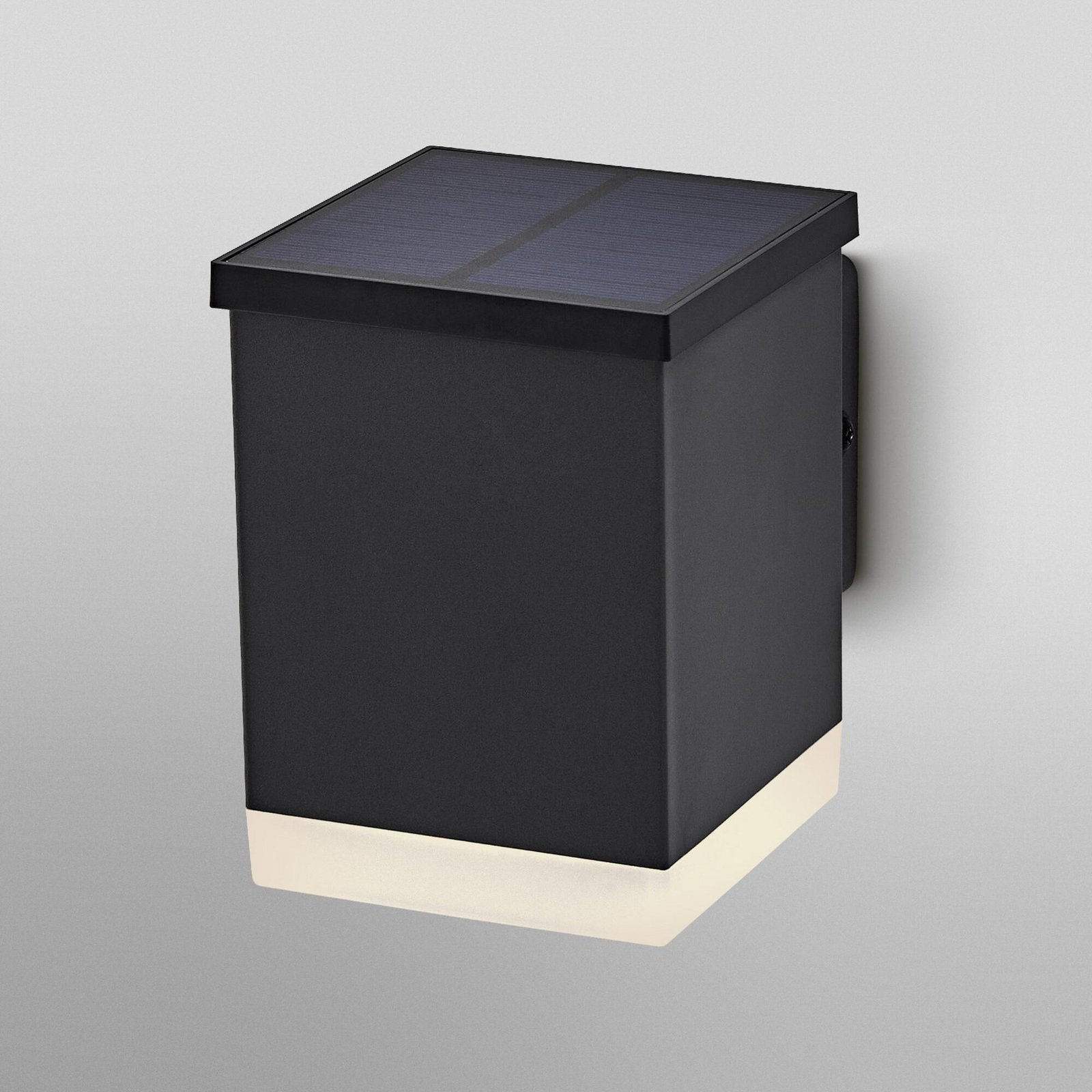 Candeeiro de parede exterior LED solar OSRAM ENDURA STYLE QUADRO, grafite