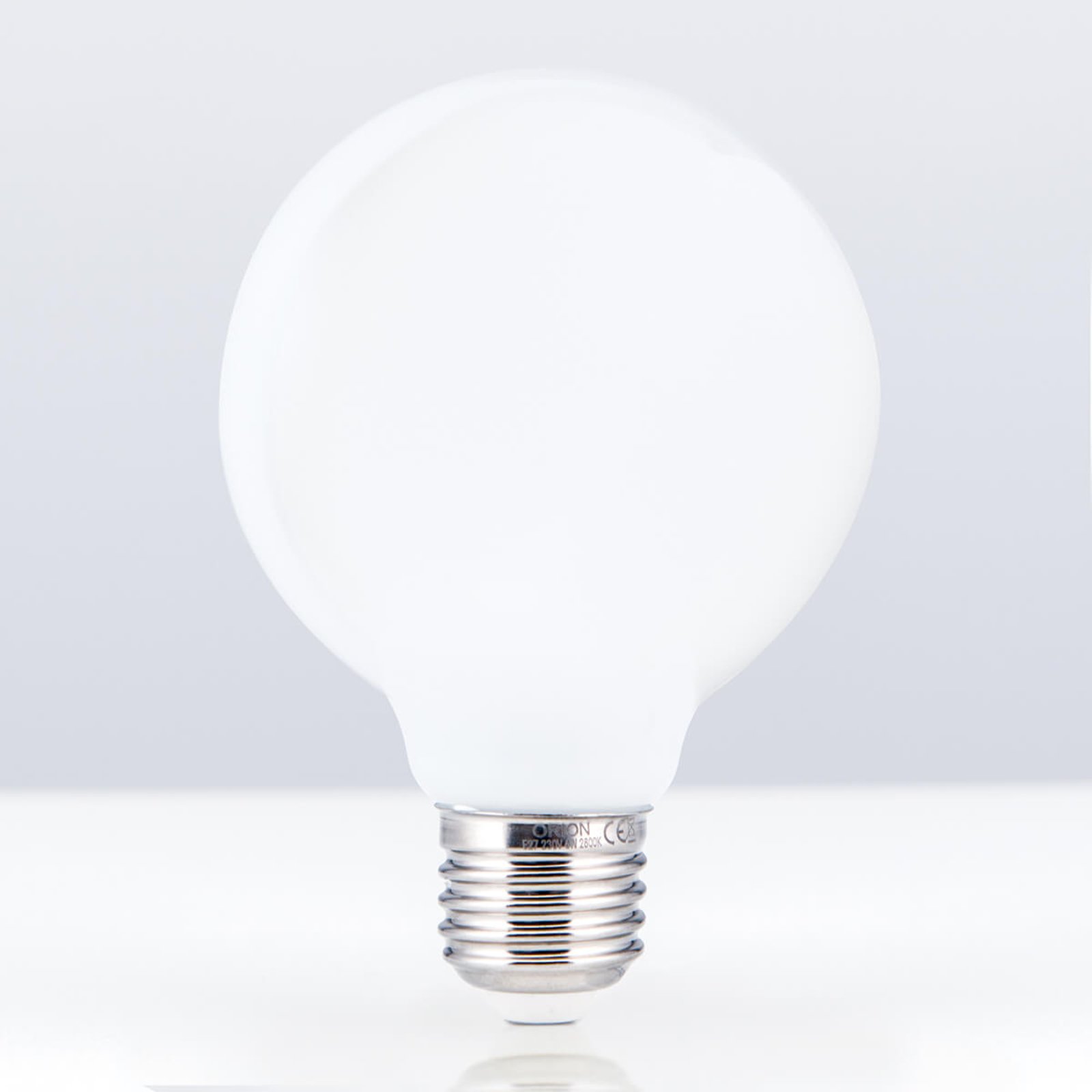 Orion E27 8 W 828 LED globep?re G95 opal