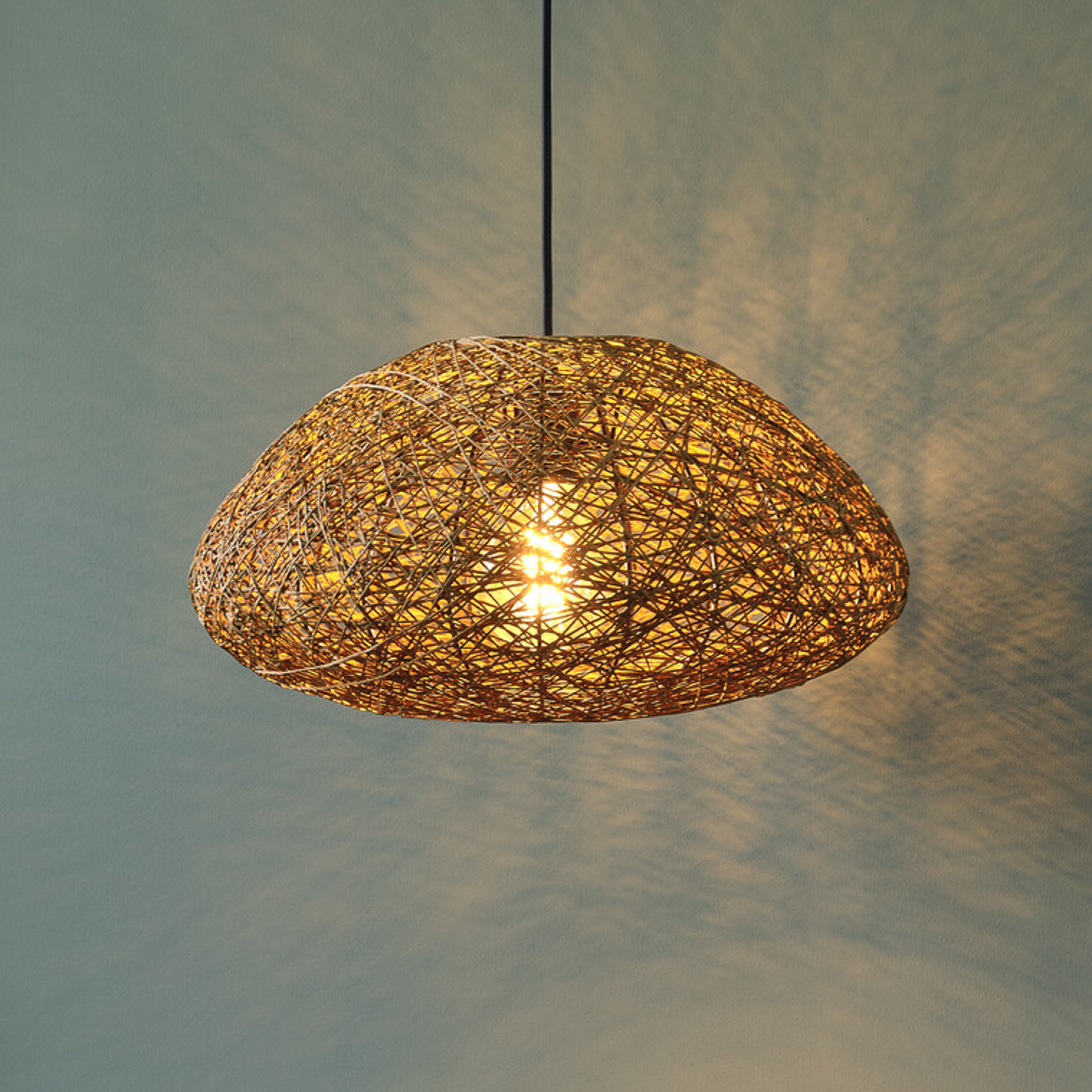 Suspension OSRAM Decor Paper Drop, à 1 lampe, beige, E27