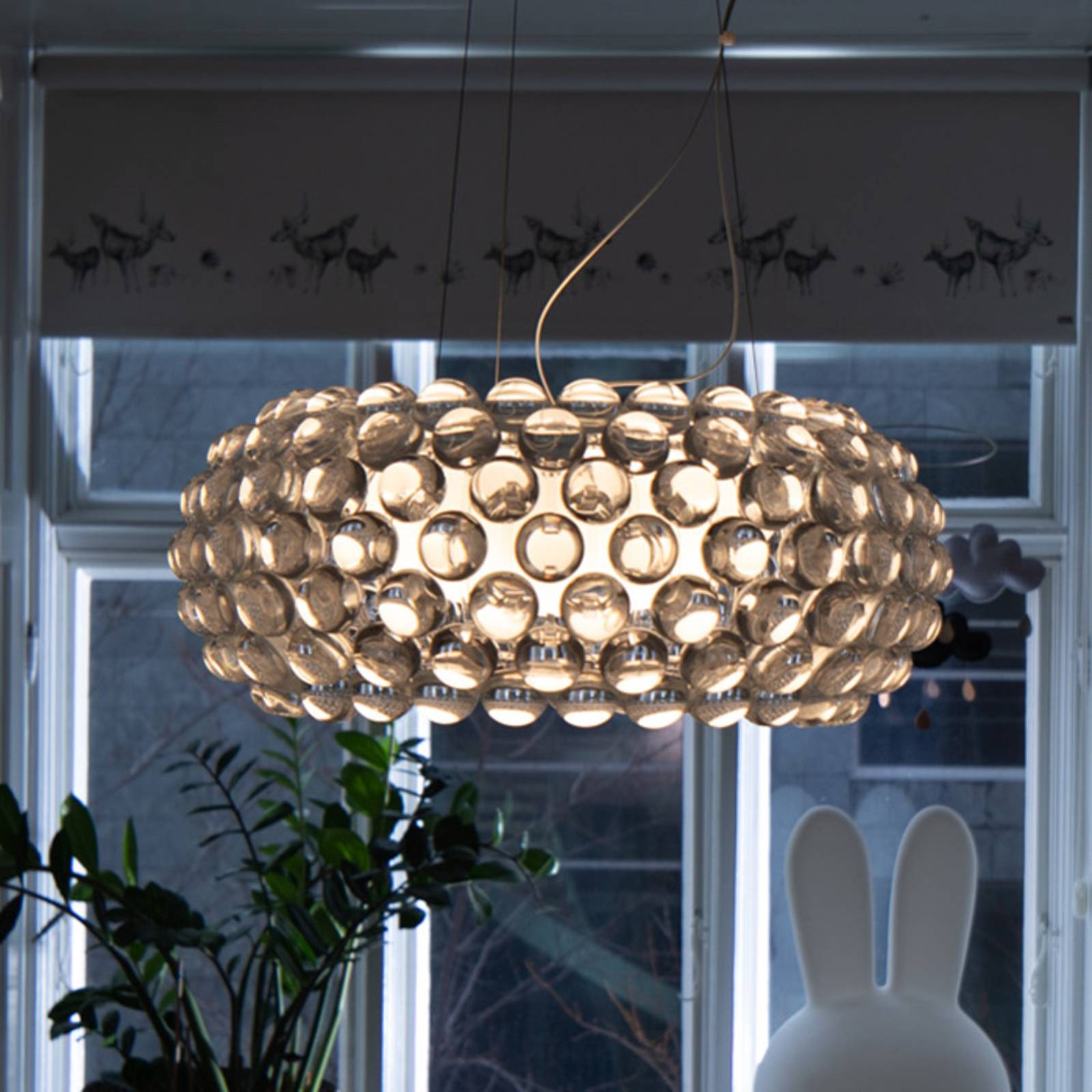 Sæt ud nyheder Settle Foscarini Caboche Plus media LED-hængelampe | Lampegiganten.dk