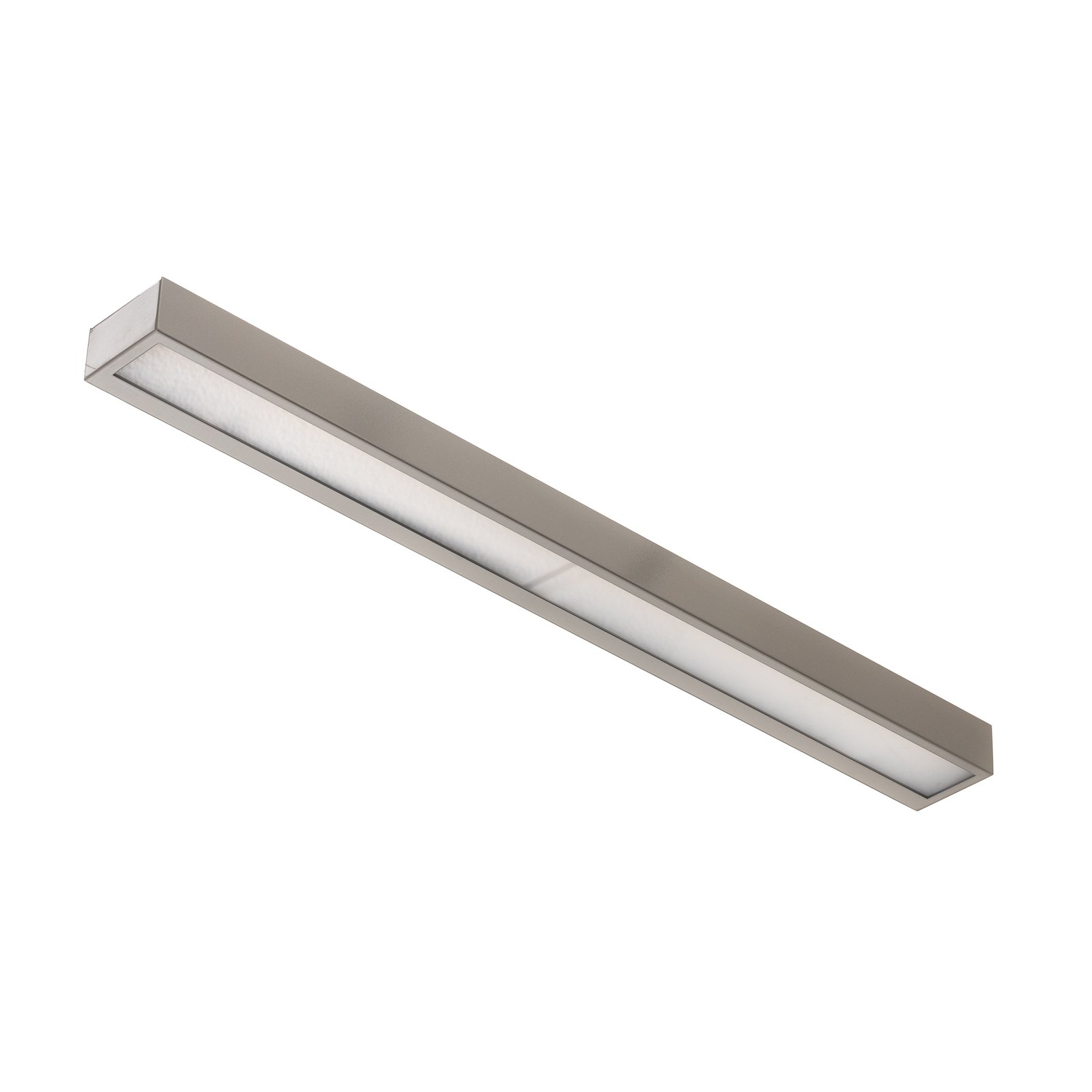 LED-Wandleuchte Mera, Breite 80cm, aluminiumfarben