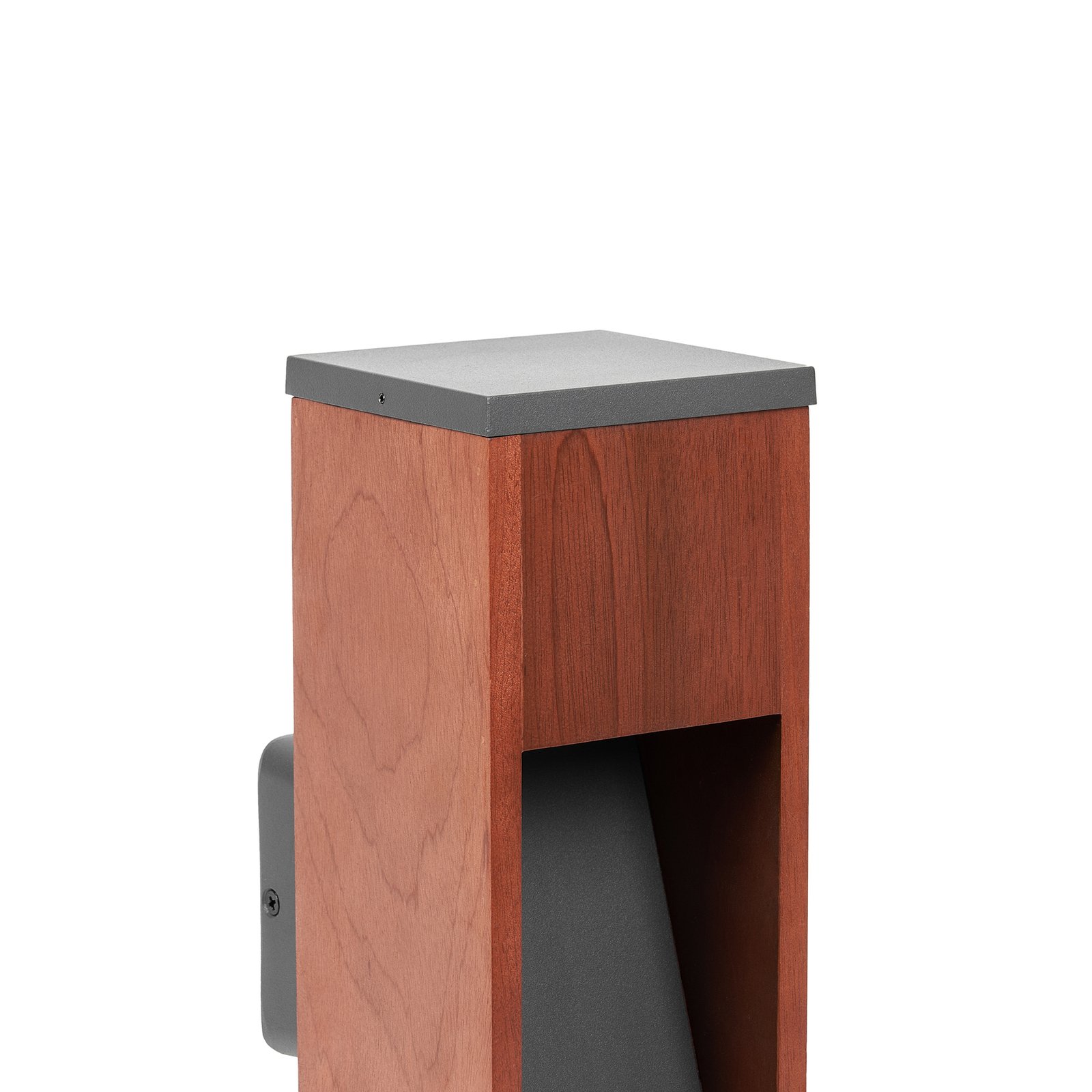 Lindby Fredo outdoor wall lamp made of teak
