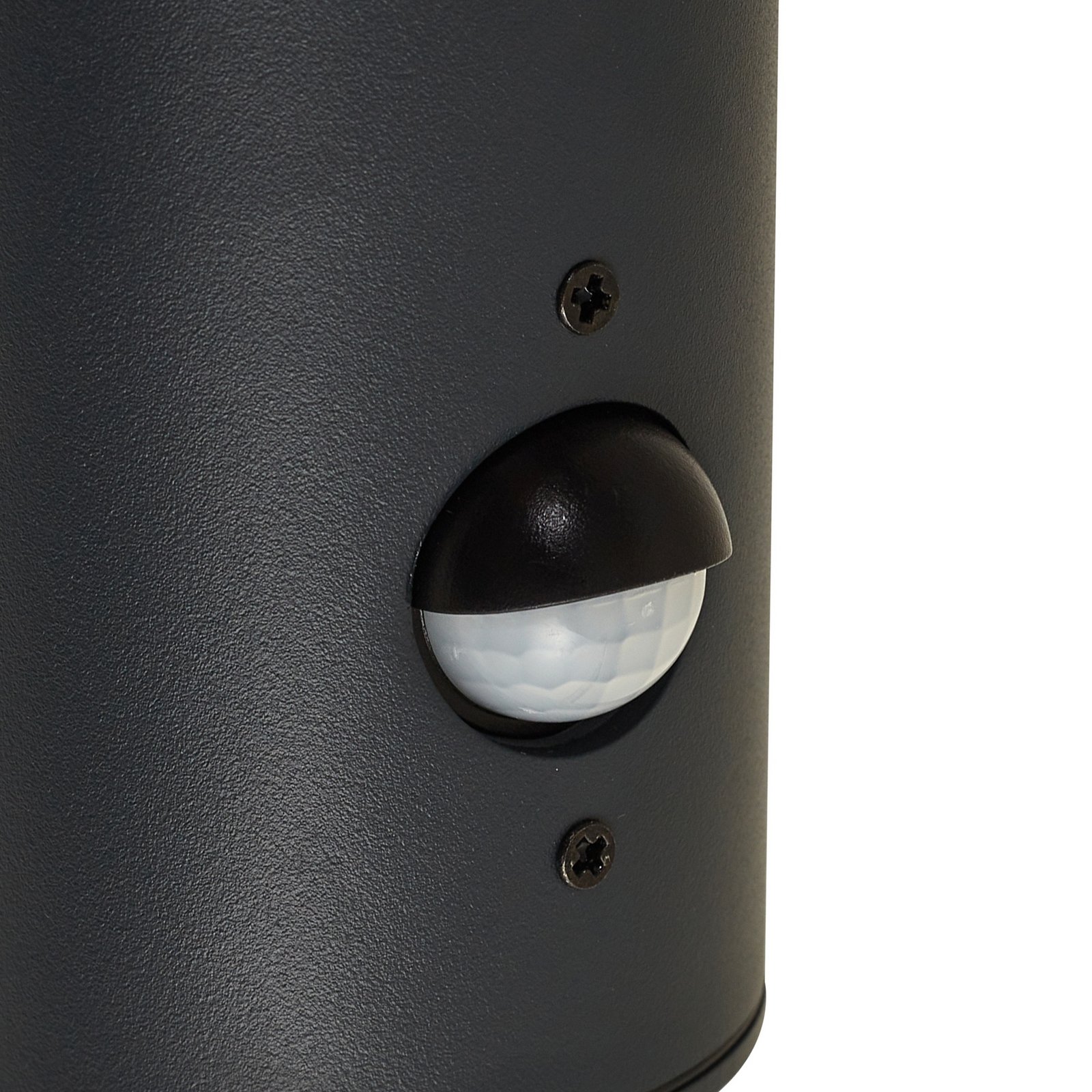 Heulo Ao ar livre Candeeiro de Parede Ø10,5 w/Sensor Fumo Cinzento - Lindby