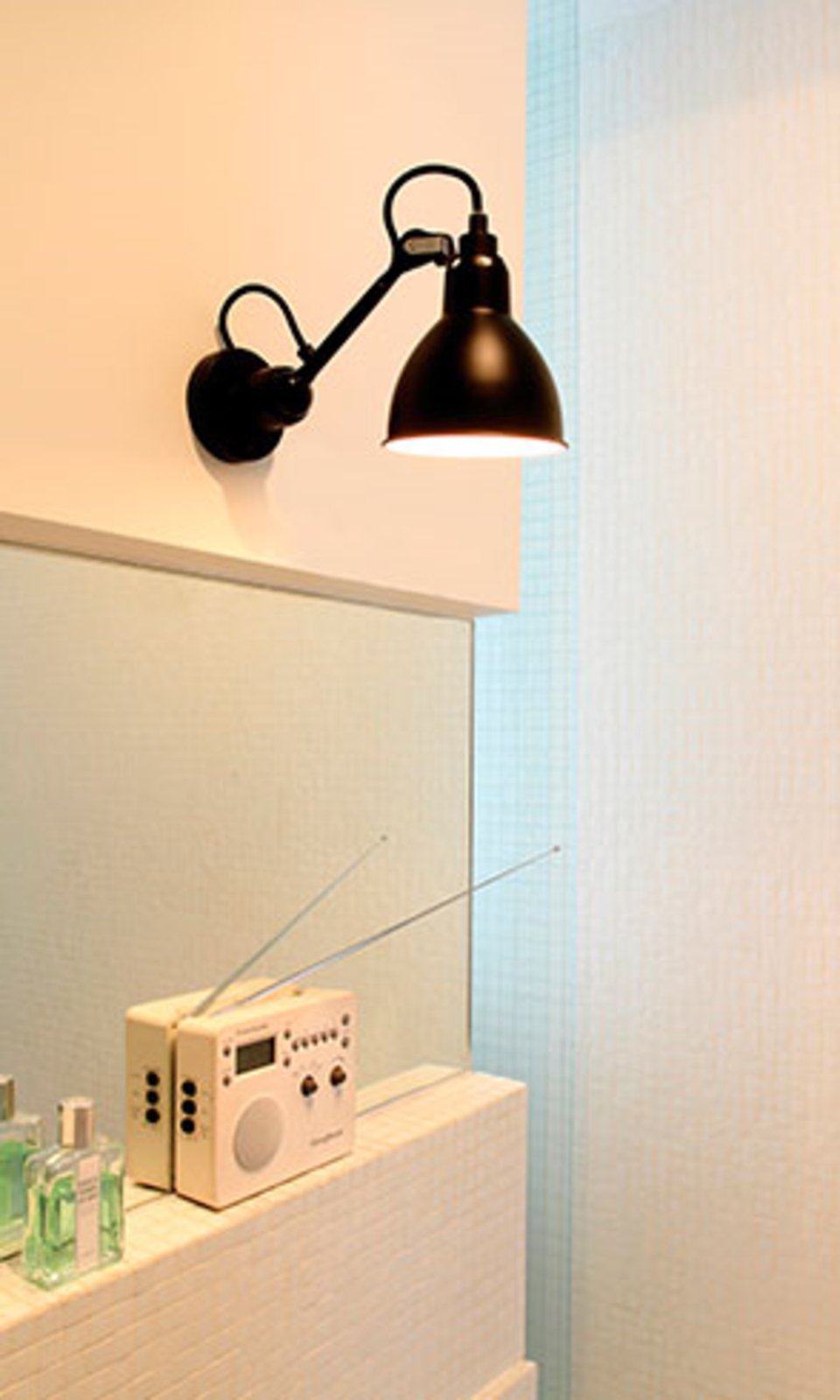 304 Wall Lamp Black - Lampe Gras