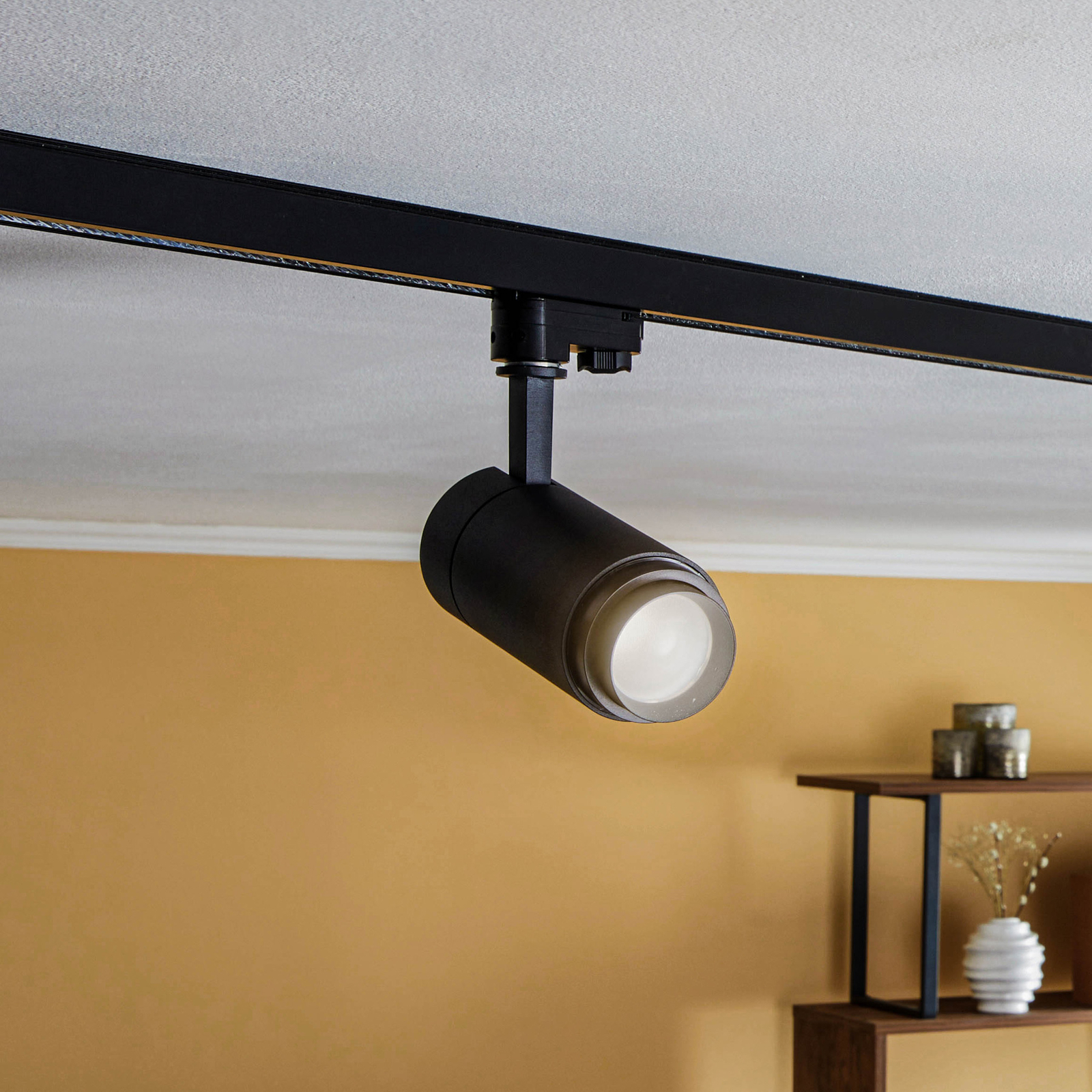 Arcchio Nanna LED-Schienenspot schwarz 4000K 21W