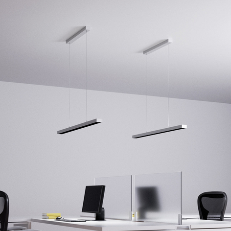 Arbeitszimmer-LED-Hängelampe Jolinda, DALI dimmbar