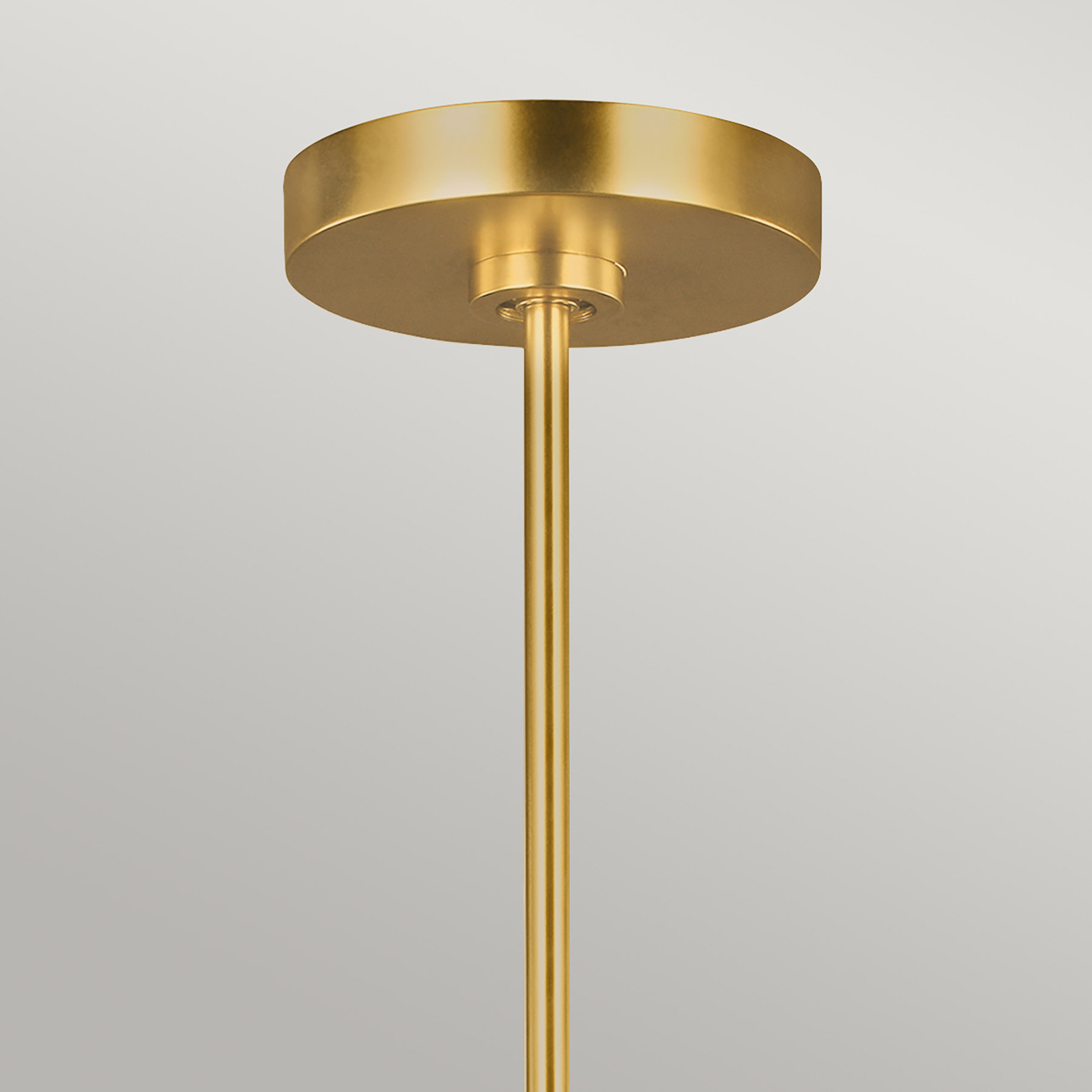 Brianna chandelier nine-bulb burnished brass