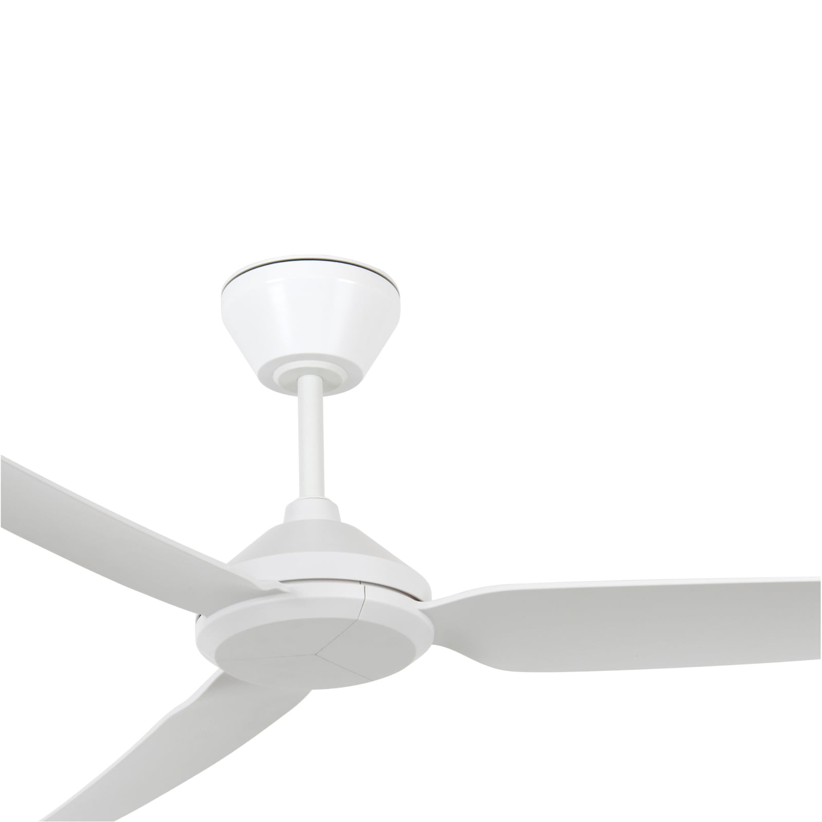 Ventilateur de plafond Polis, blanc, Ø 137 cm, courant continu, IP55 - Beacon Ventilateur de plafond Polis, blanc, Ø 137 cm, courant continu, IP55 - Beacon