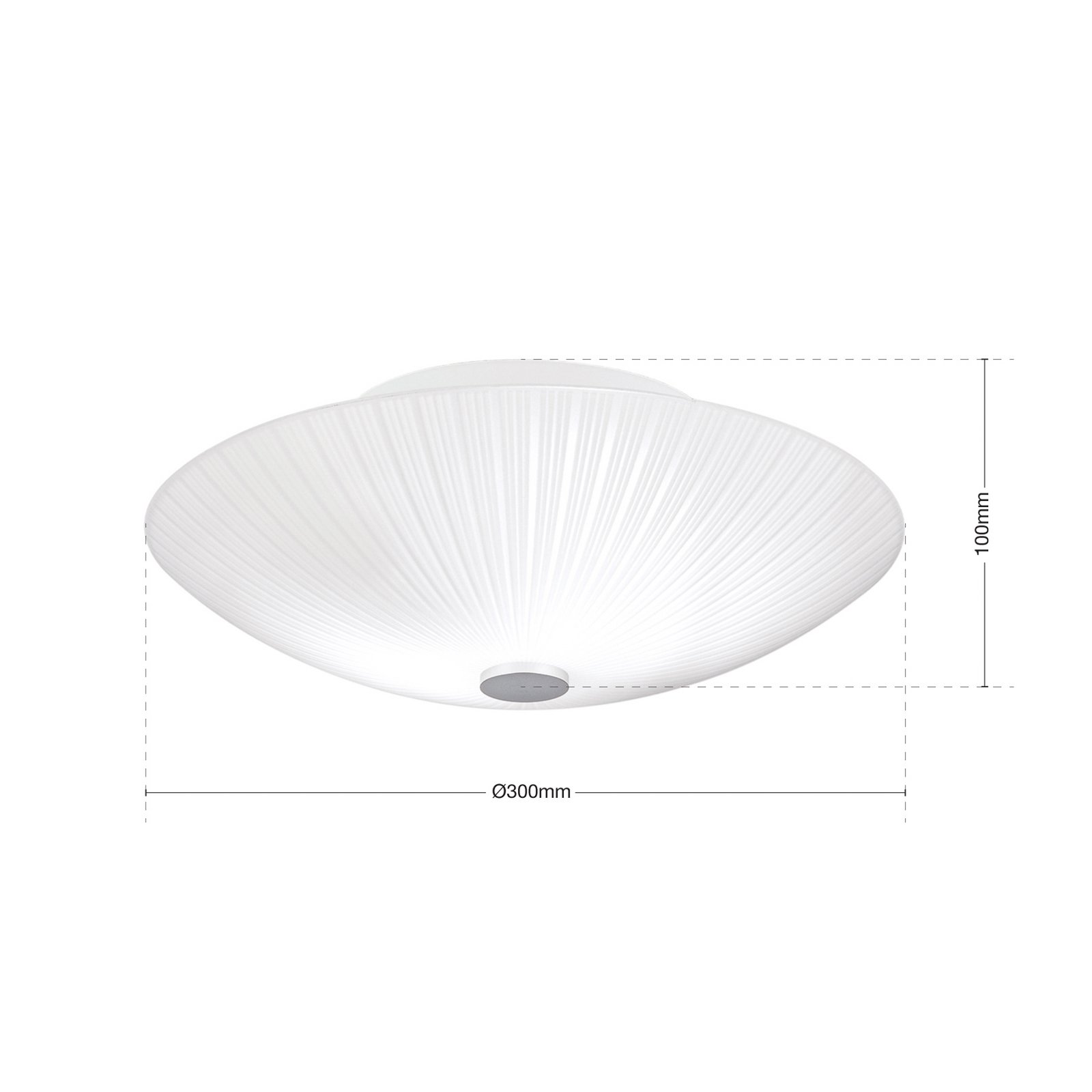 Chique plafondlamp VINDIRA, 30 cm