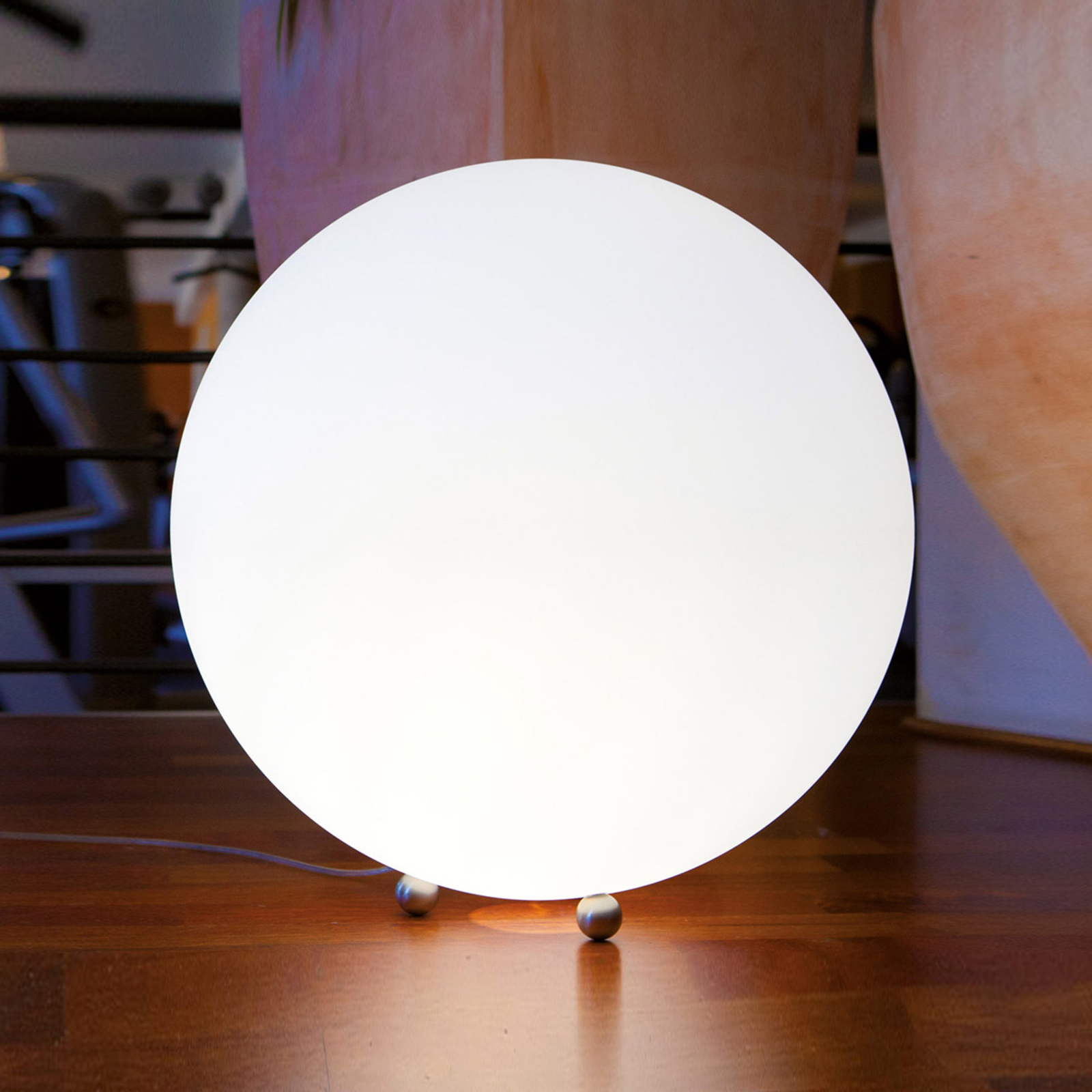 Epstein Snowball, A Decorative Interior Lamp, 30 cm, for Living / Dining Room, Polyethylene, metal, E27, 40 W, energy efficiency: A++