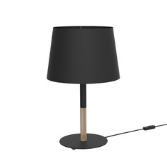 Lampa stołowa Mikado LT z kloszem z tkaniny