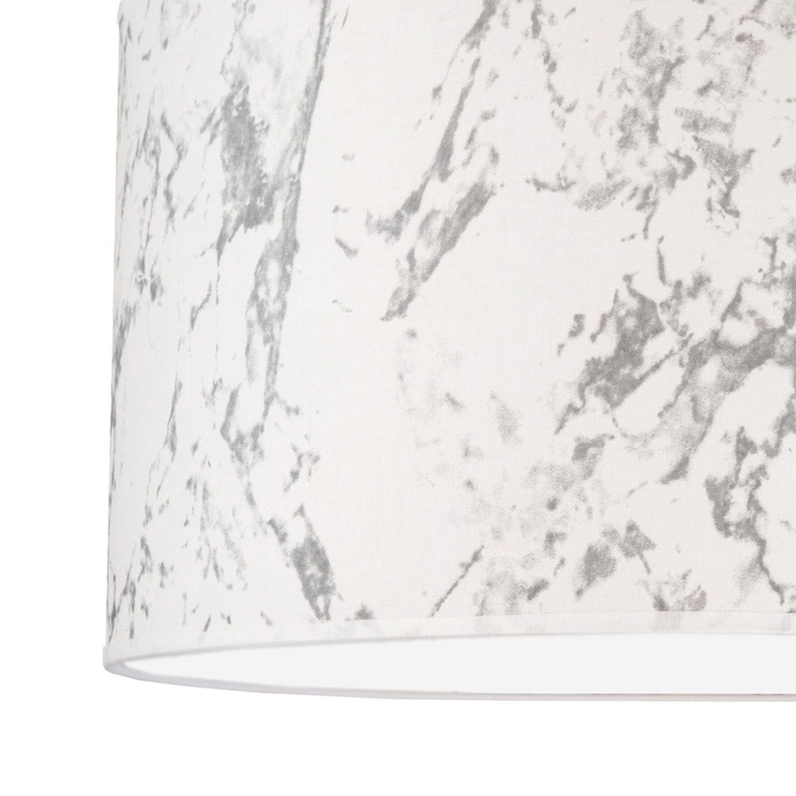Marble hanging light, marbled white