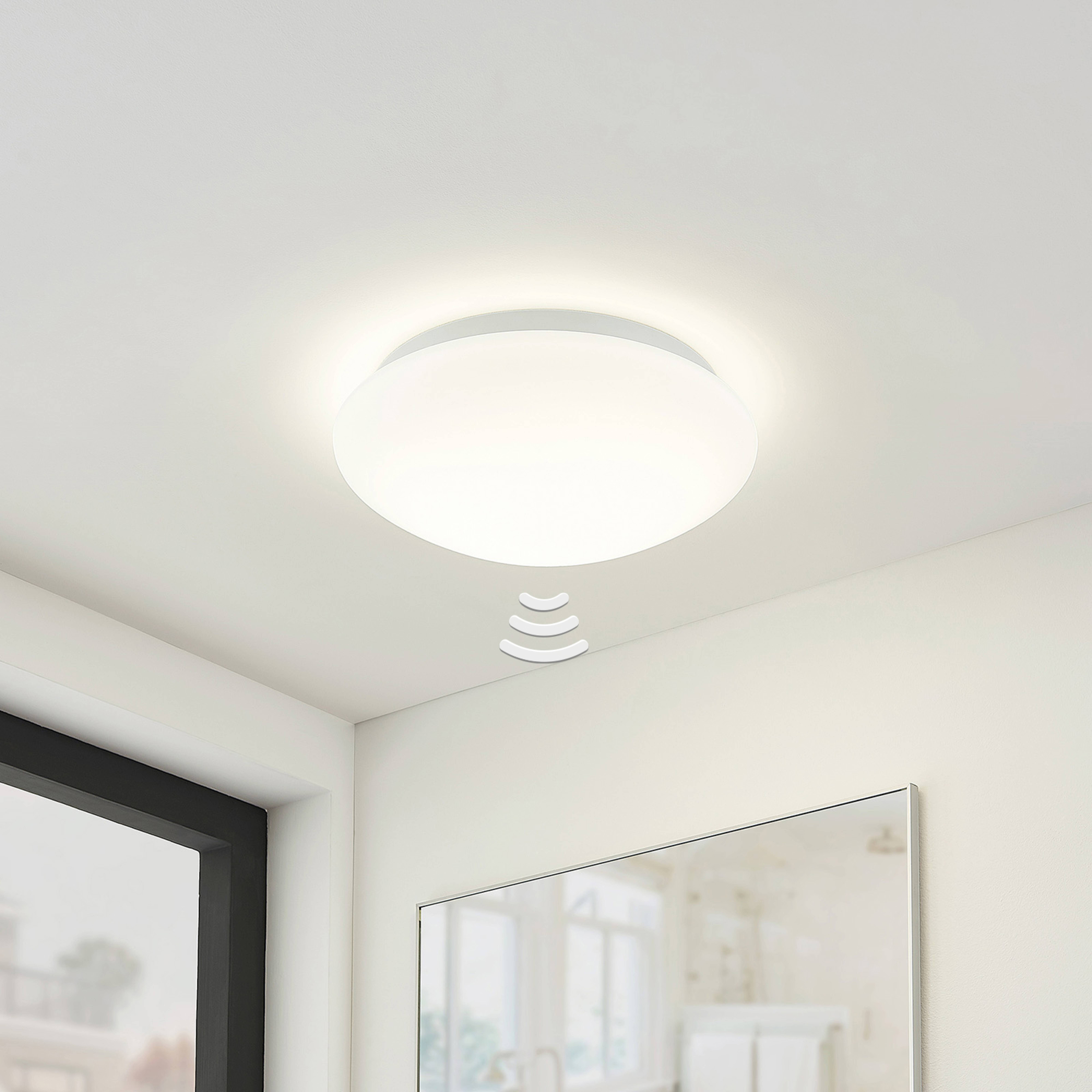 Arcchio Marlie LED-Deckenlampe, Sensor, 4.000 K