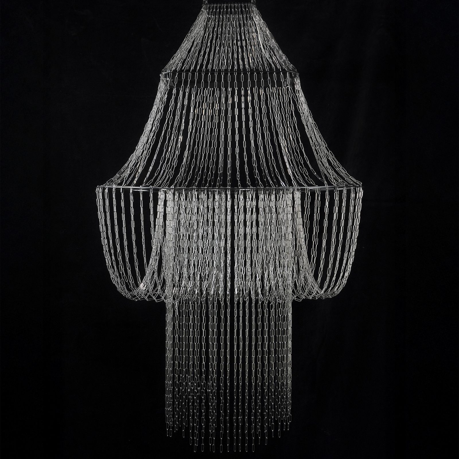 Lampe C Suspension Black/Stainless Steel - DCW Lampe C Suspension Black/Stainless Steel - DCW