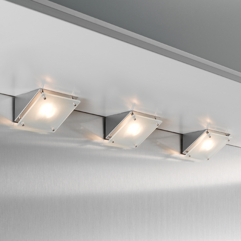 Edel SHINE halogen downlight i sett med tre