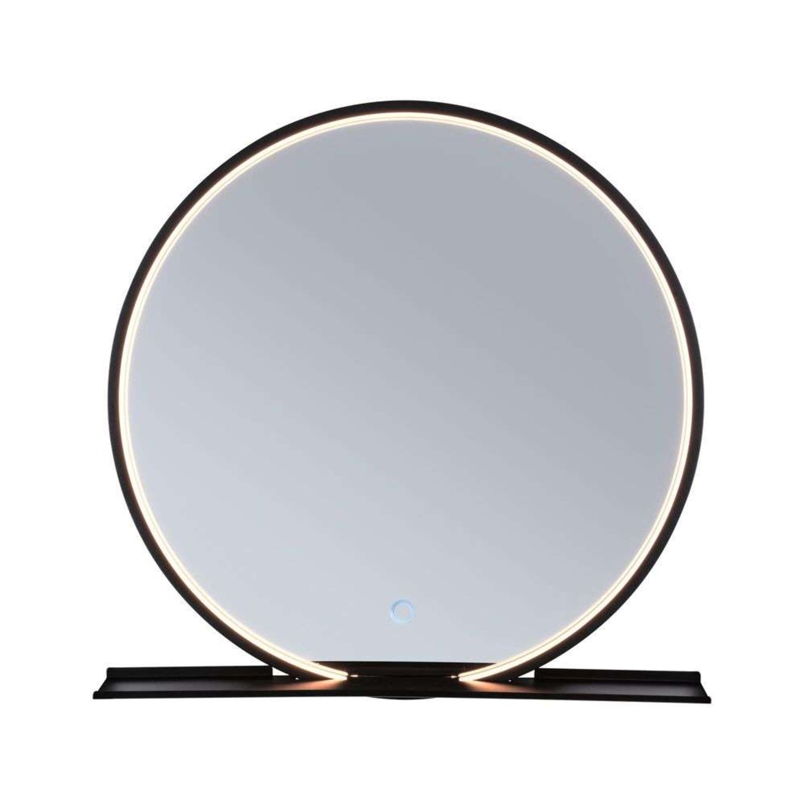 Miro LED Illuminated Mirror TW IP44 Amb. Mirror/Matt Negru - Paulmann