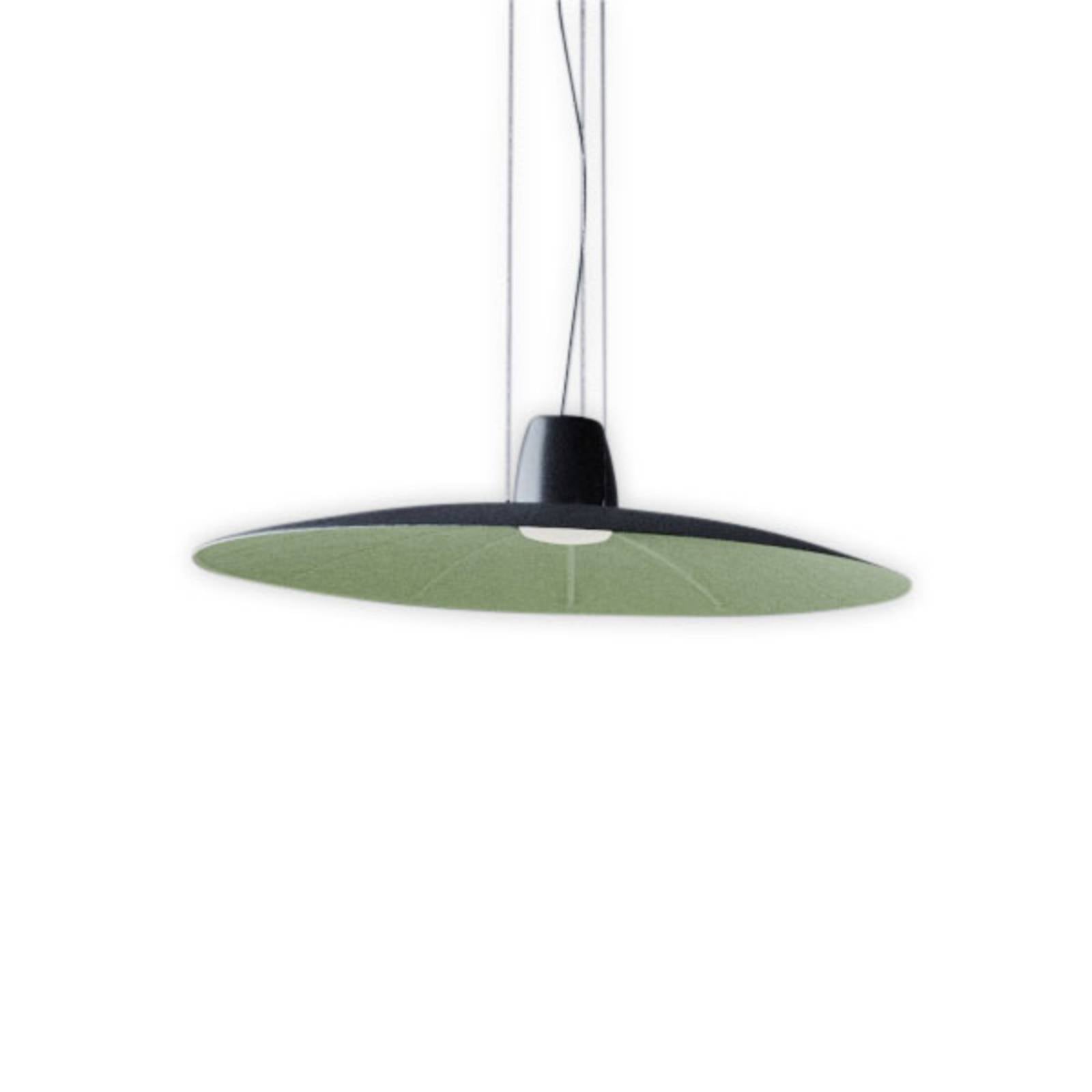Martinelli Luce Lent LED-Hängeleuchte, grün
