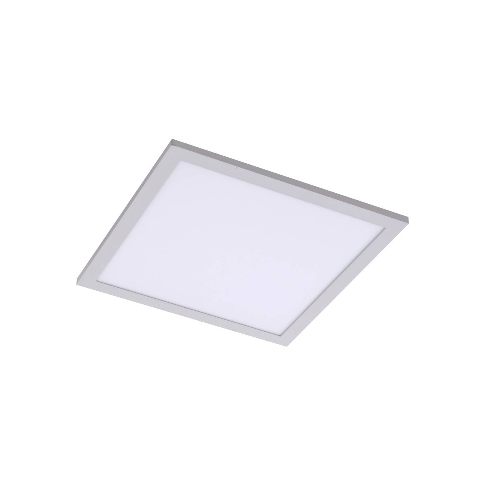 Lindby LED-Panel Enhife, weiß, 30 x 30 cm, Metall, 4.000 K