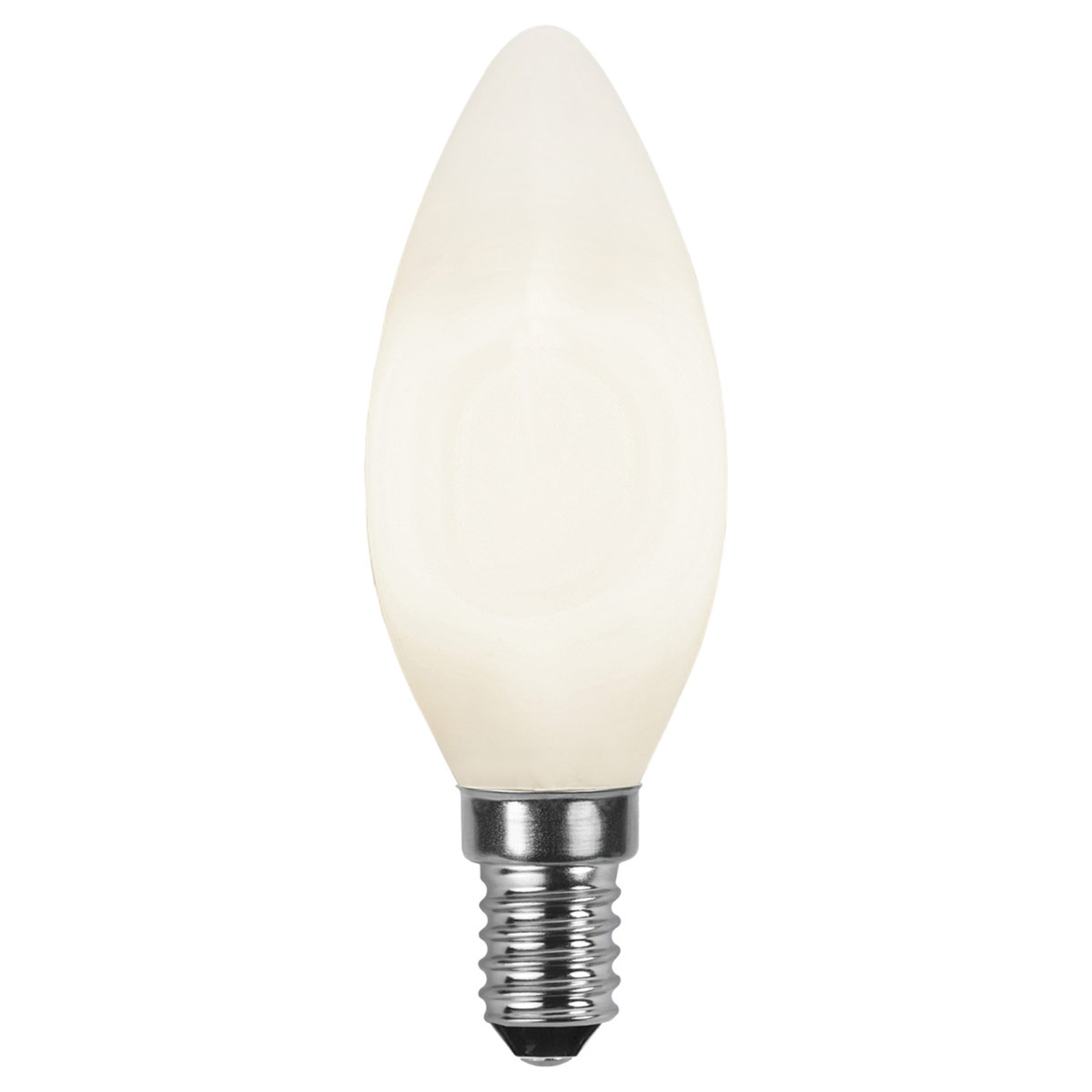 Ampoule bougie LED E14 2 700 K opale Ra90 4,7 W