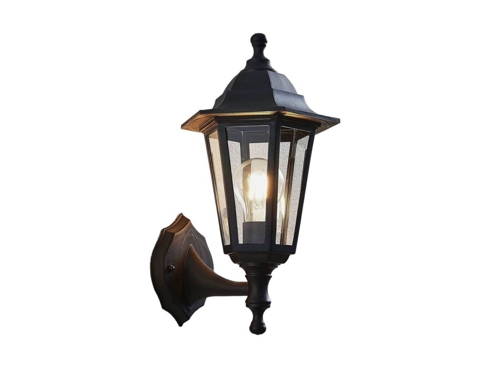 Nane Outdoor Wall Lamp Black - Lindby