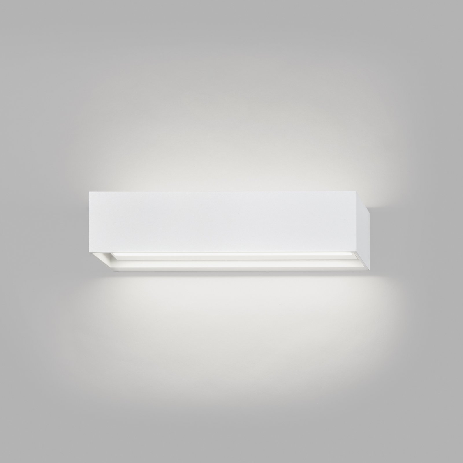 Linea W2 LED-Wandlampe, weiß, 30cm, CCT, IP54 - Light-Point