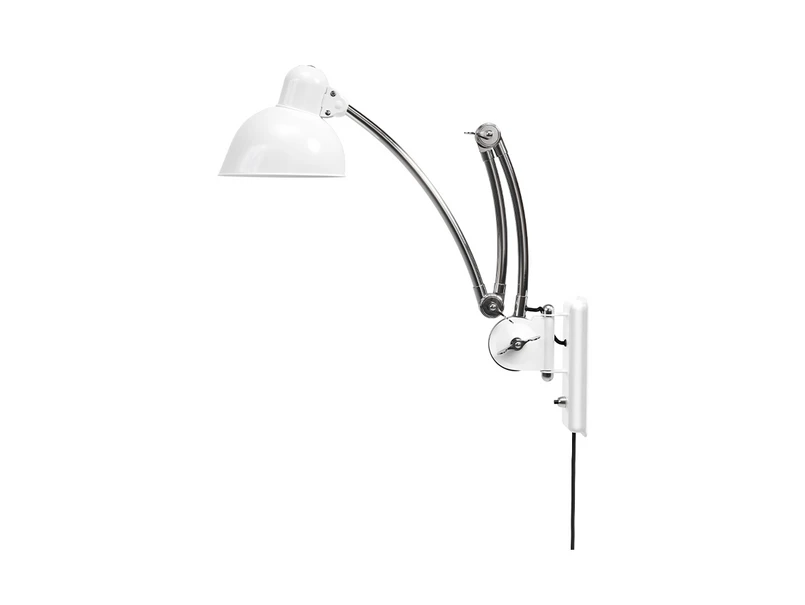 FRITZ HANSEN – KAISER idell™ 6559-W Wandleuchte Weiß/Chrom