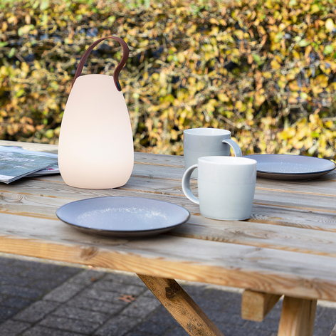 LED-bordlampe OOO-50002 utendørs, med batteri