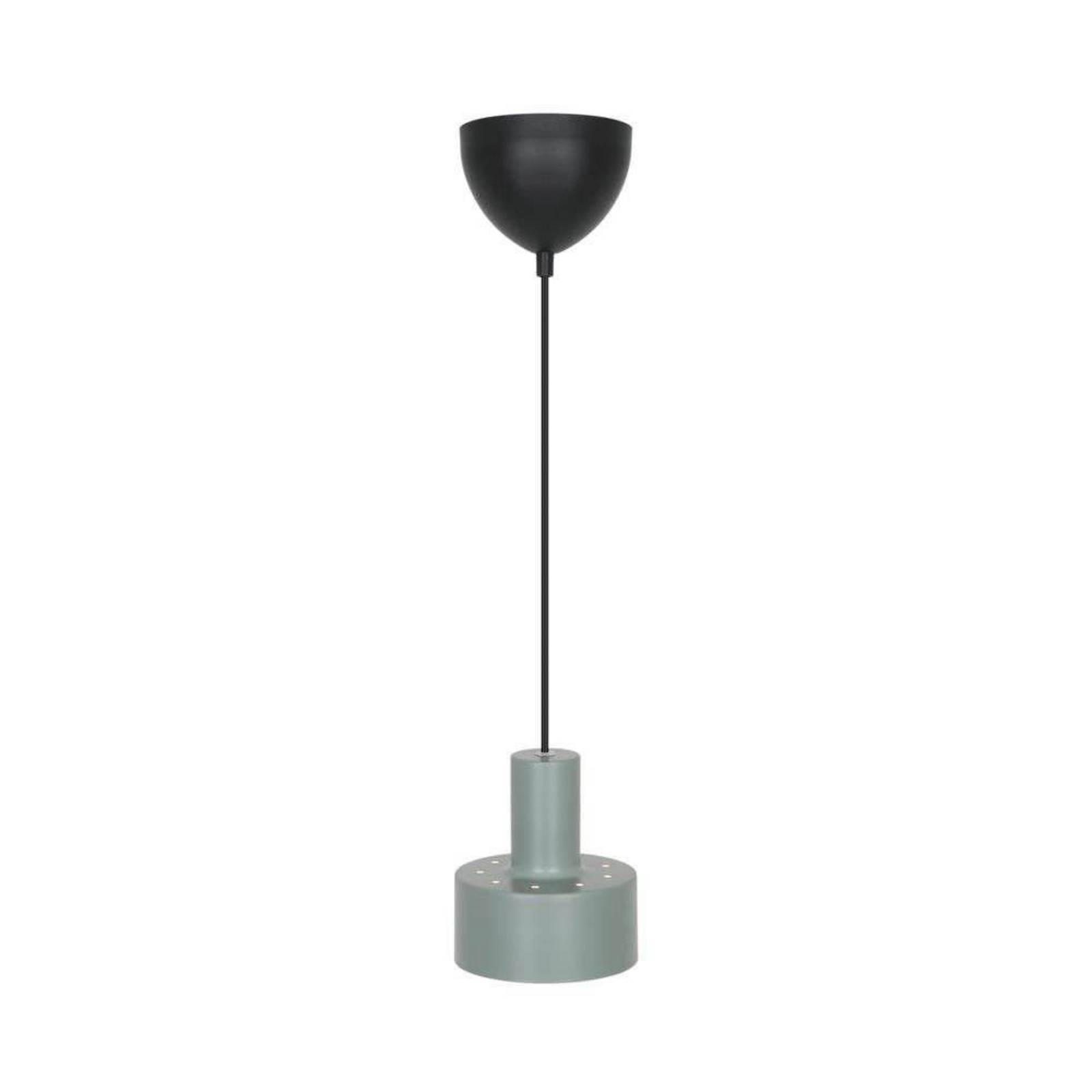 Pendelleuchte Matis, staubgrün, Ø 13 cm, Metall günstig online kaufen