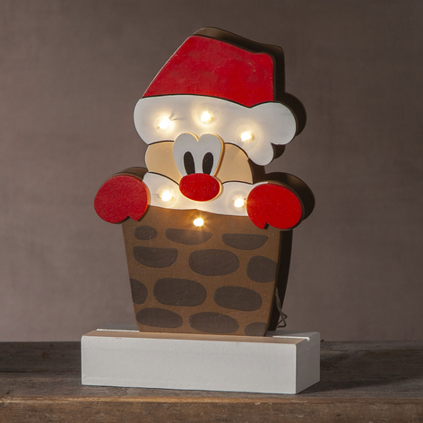 LED-Dekoleuchte Freddy Weihnachtsmann