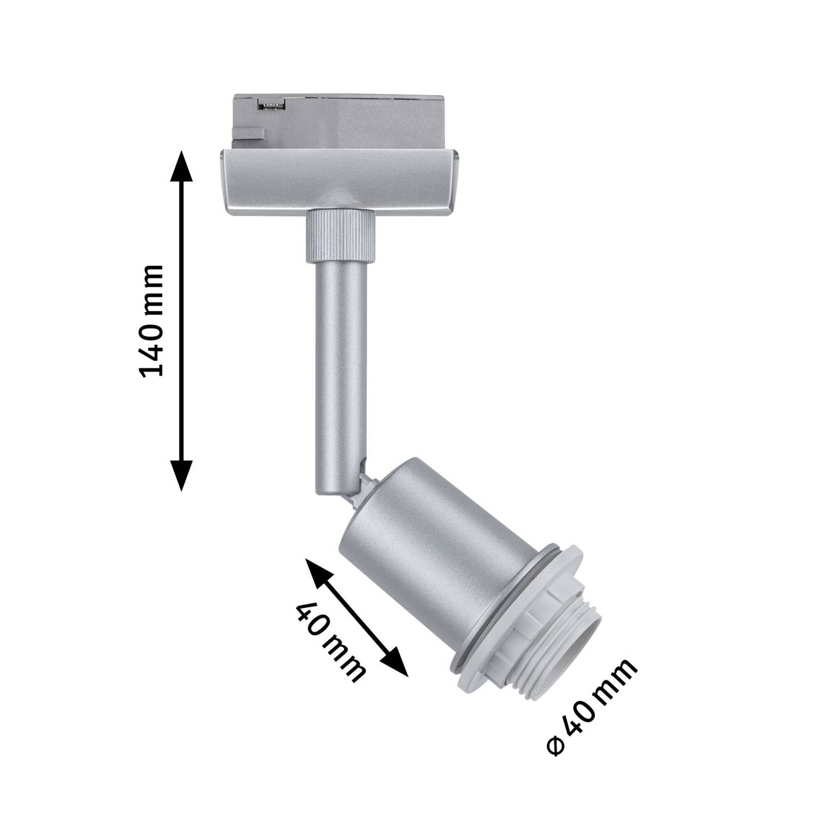 Paulmann URail DecoSystems Spot E14 chrom matowy