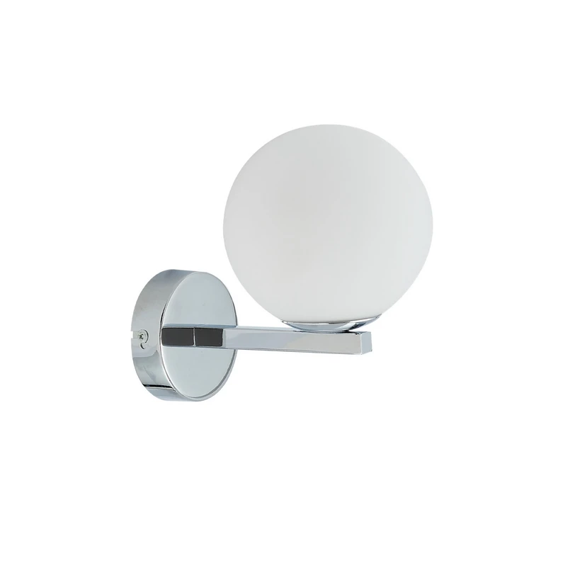 Lucande – Bidolo Wandleuchte IP44 Chrom