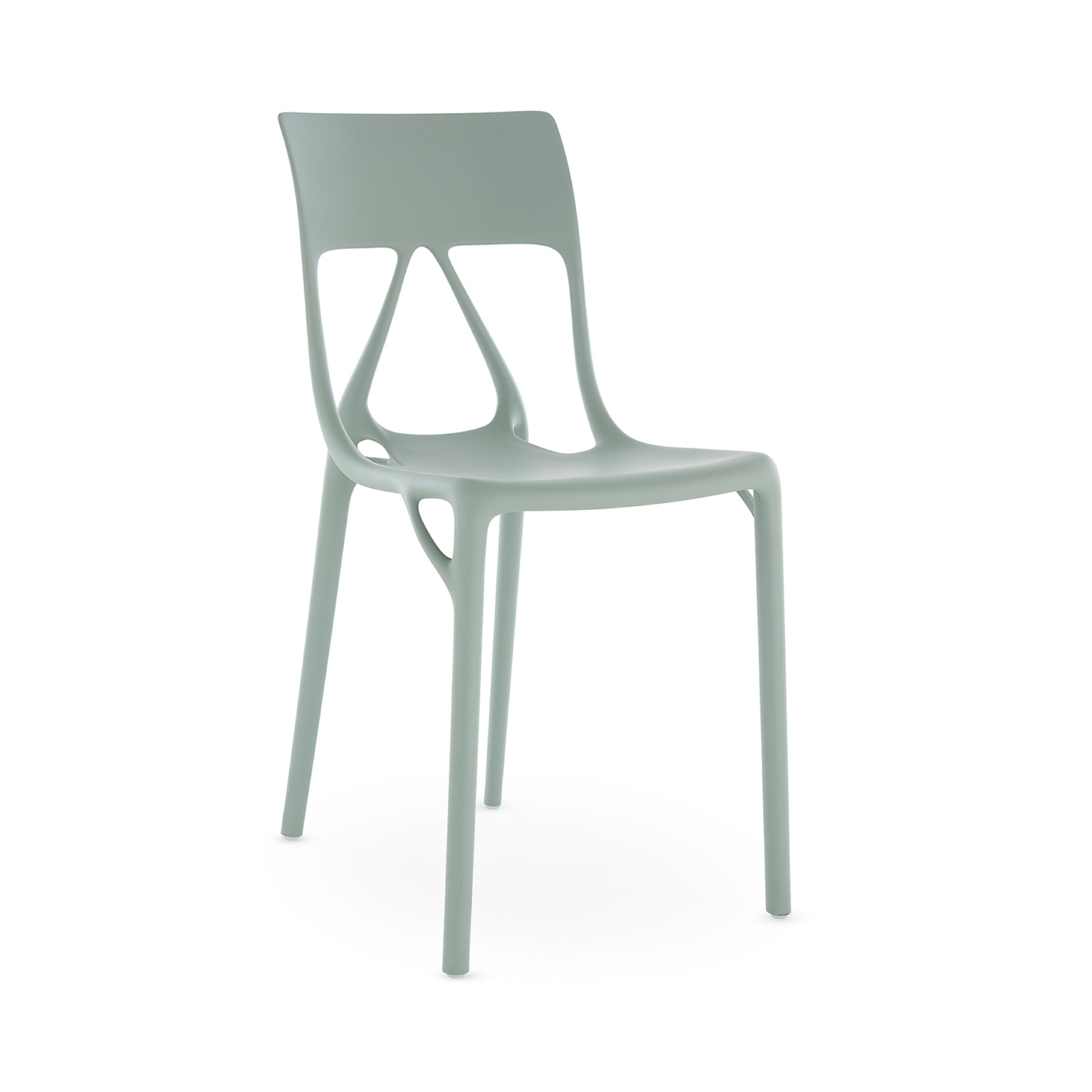 A.I. Lite Stuhl, grün Höhe 80 cm - Kartell