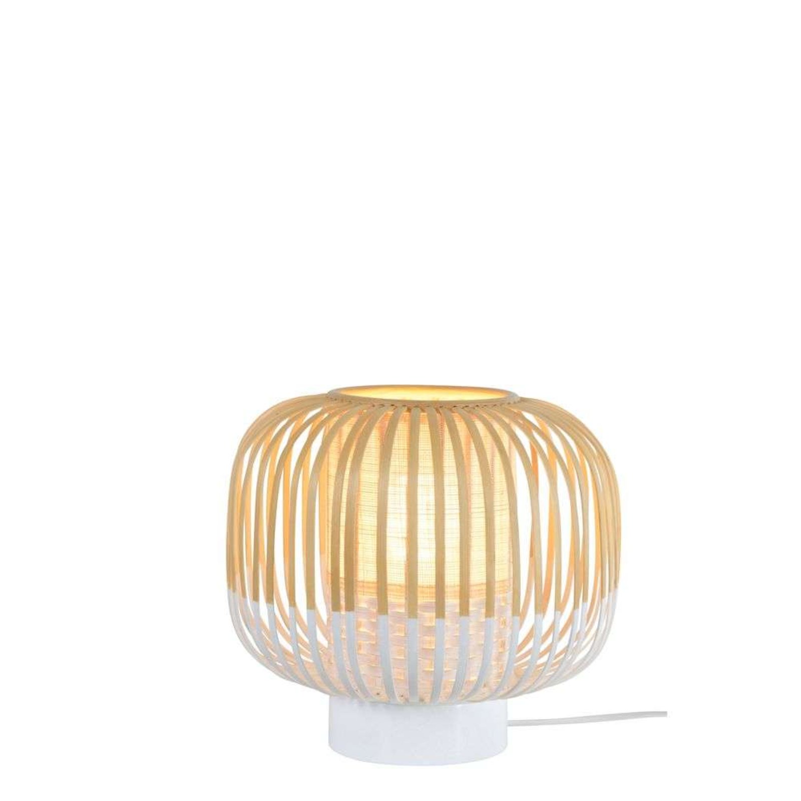 Bamboo Lampă de Masă S White - Forestier